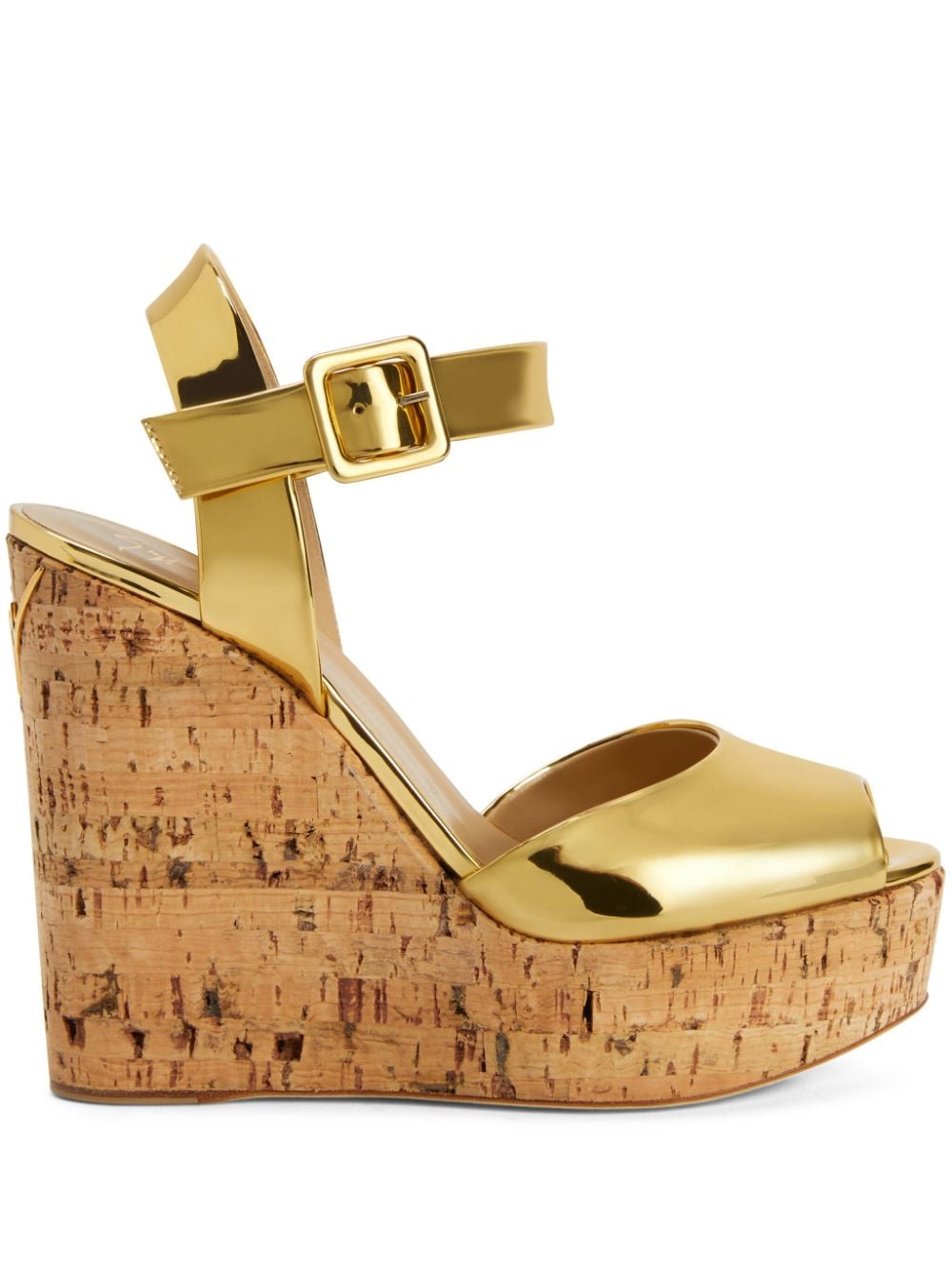 Giuseppe Zanotti Mayliin Plateau-Sandalen 130mm - Gold von Giuseppe Zanotti