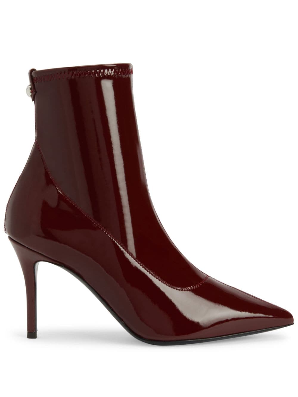 Giuseppe Zanotti Mirea Lackleder-Stiefel 90mm - Rot von Giuseppe Zanotti