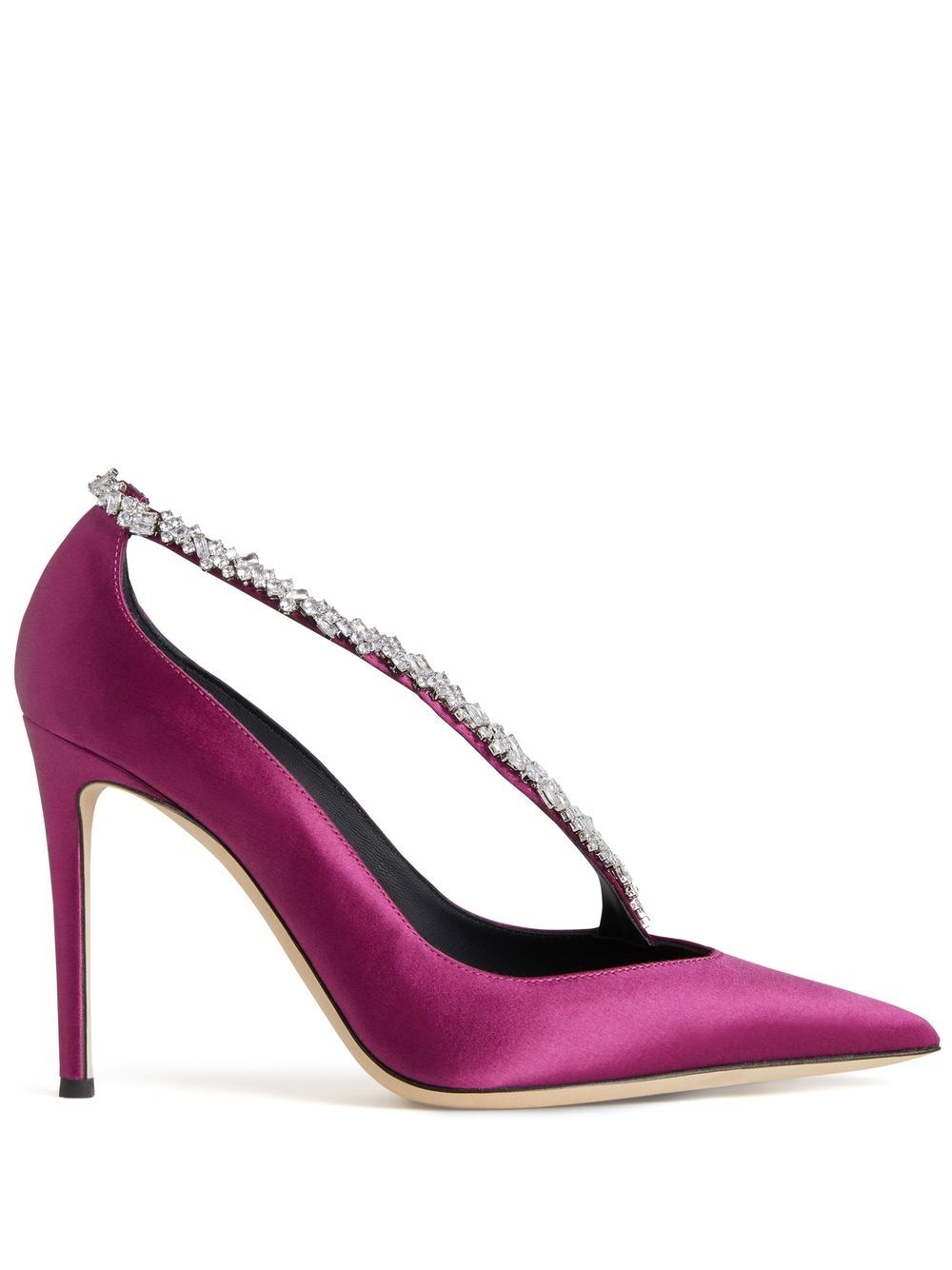 Giuseppe Zanotti Pumps mit Kristallen - Rosa von Giuseppe Zanotti