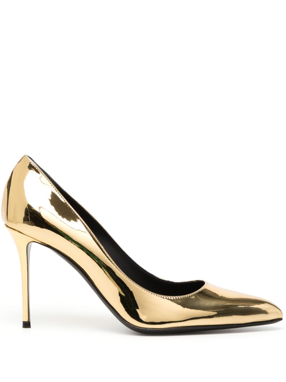 Giuseppe Zanotti Pumps mit metallischem Finish 100mm - Gold von Giuseppe Zanotti