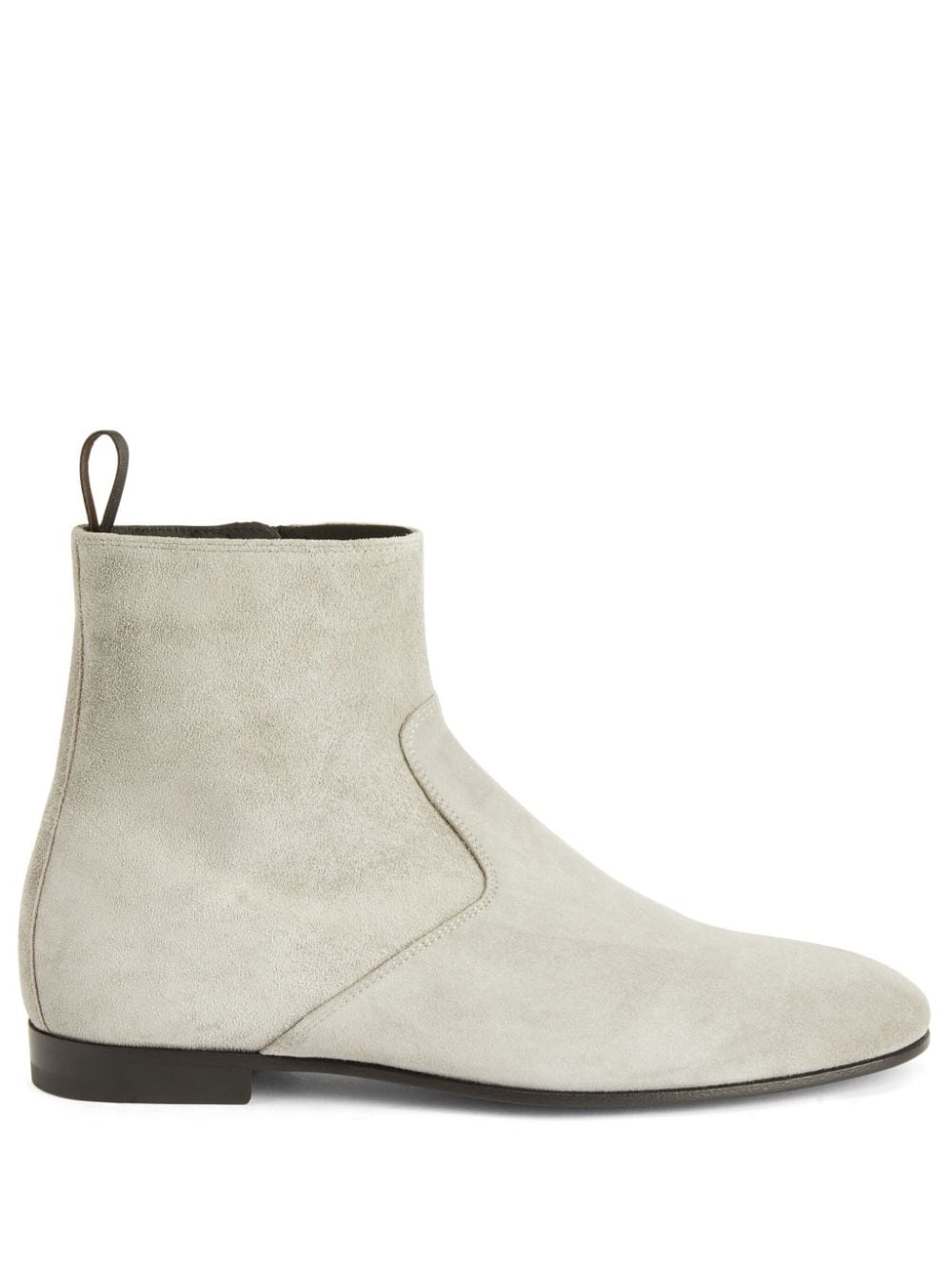 Giuseppe Zanotti Ron Wildlederstiefel - Grau von Giuseppe Zanotti