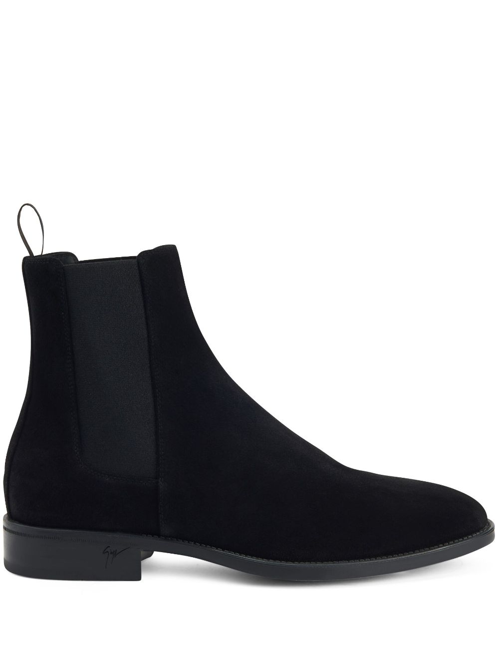 Giuseppe Zanotti Ryim Chelsea-Boots aus Samt - Schwarz von Giuseppe Zanotti