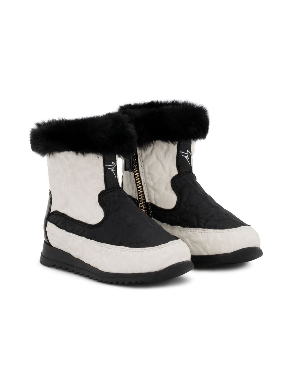 Giuseppe Zanotti Sammy Jr. Schneestiefel - Weiß von Giuseppe Zanotti