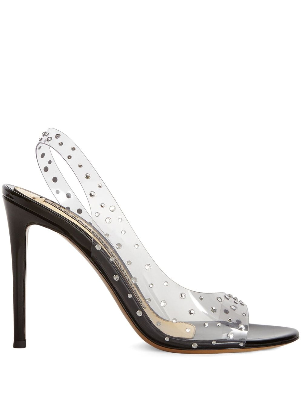 Alexandre Vauthier Constance Sandalen mit Kristallverzierung 105mm - Weiß von Alexandre Vauthier