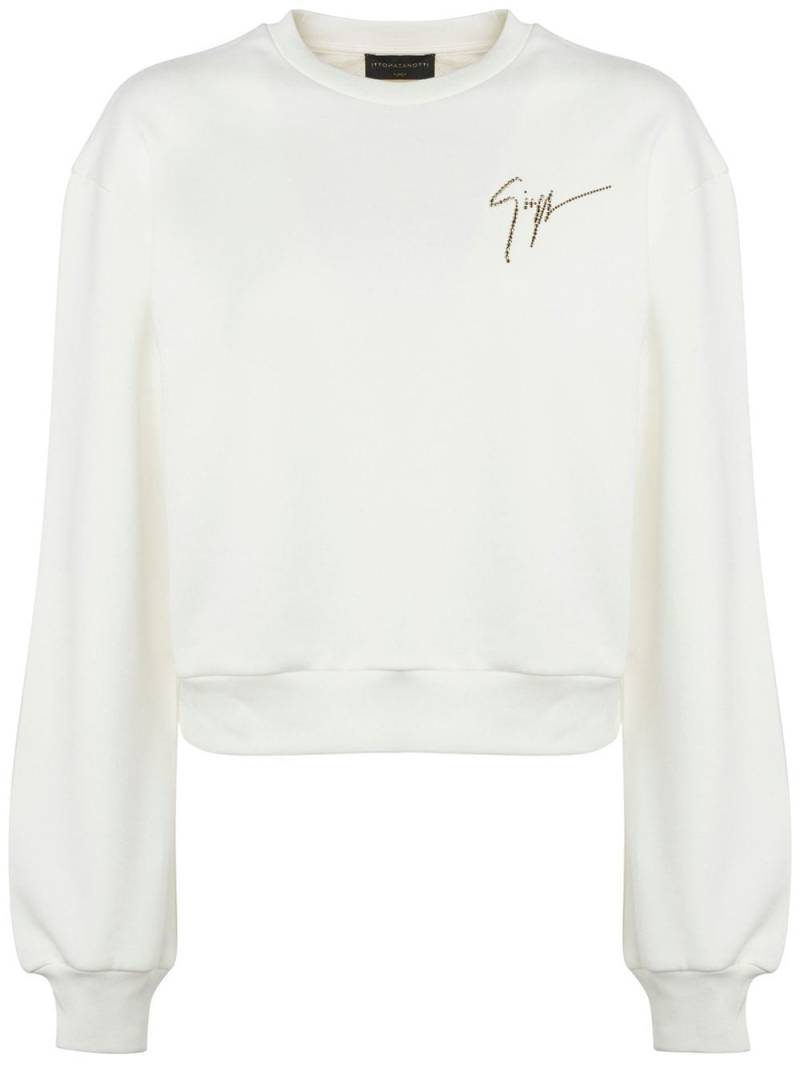 Giuseppe Zanotti Sauvanne Sweatshirt - Weiß von Giuseppe Zanotti