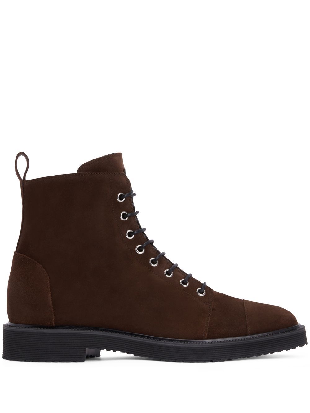 Giuseppe Zanotti Schnürstiefel aus Wildleder - Braun von Giuseppe Zanotti