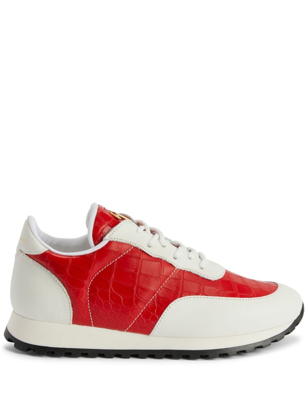 Giuseppe Zanotti Sneakers mit Einsätzen - Rot von Giuseppe Zanotti