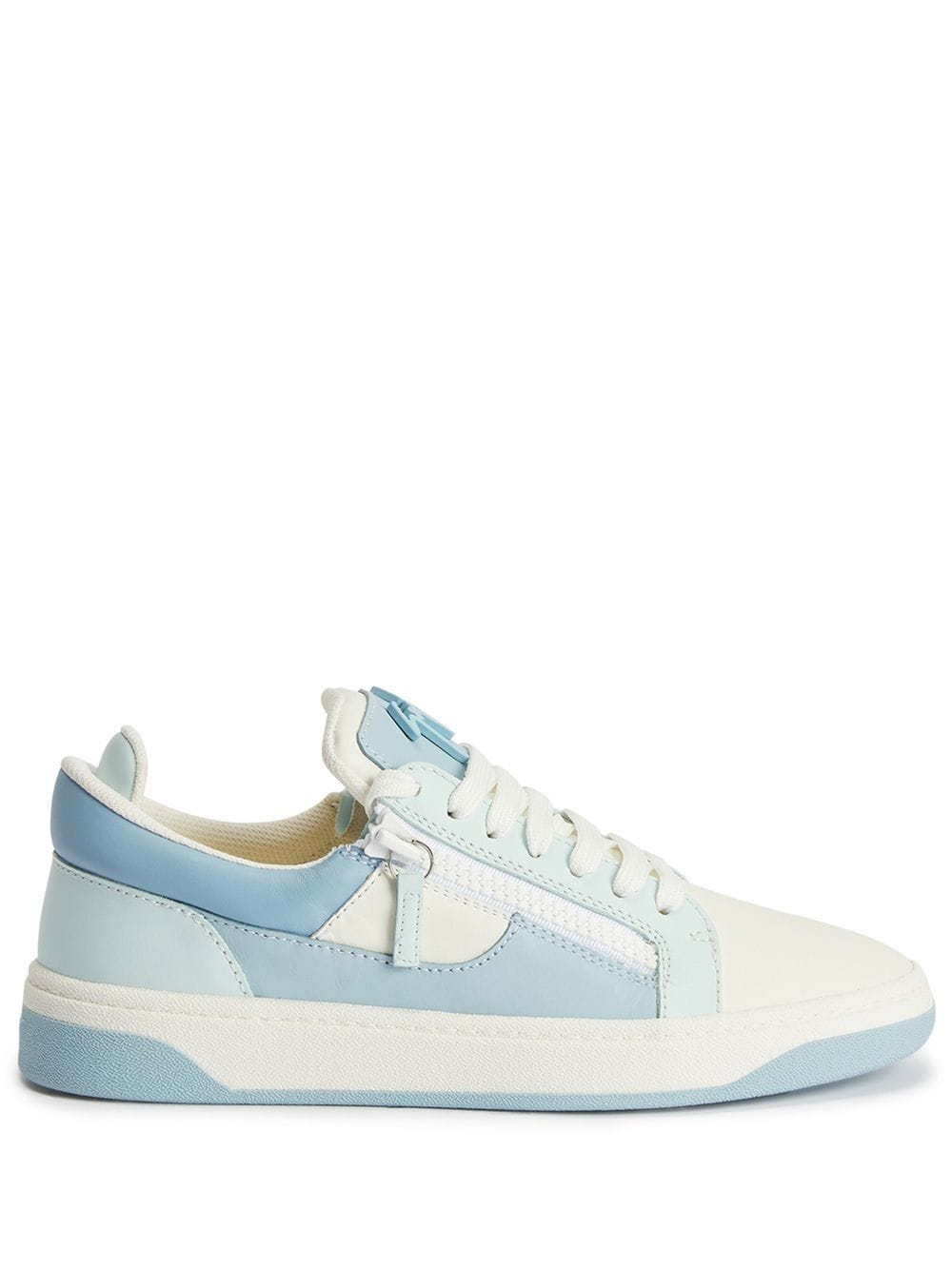 Giuseppe Zanotti Sneakers mit Kontrasteinsätzen - Blau von Giuseppe Zanotti