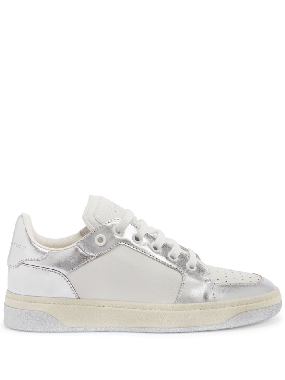 Giuseppe Zanotti Sneakers mit Logo-Patch - Weiß von Giuseppe Zanotti