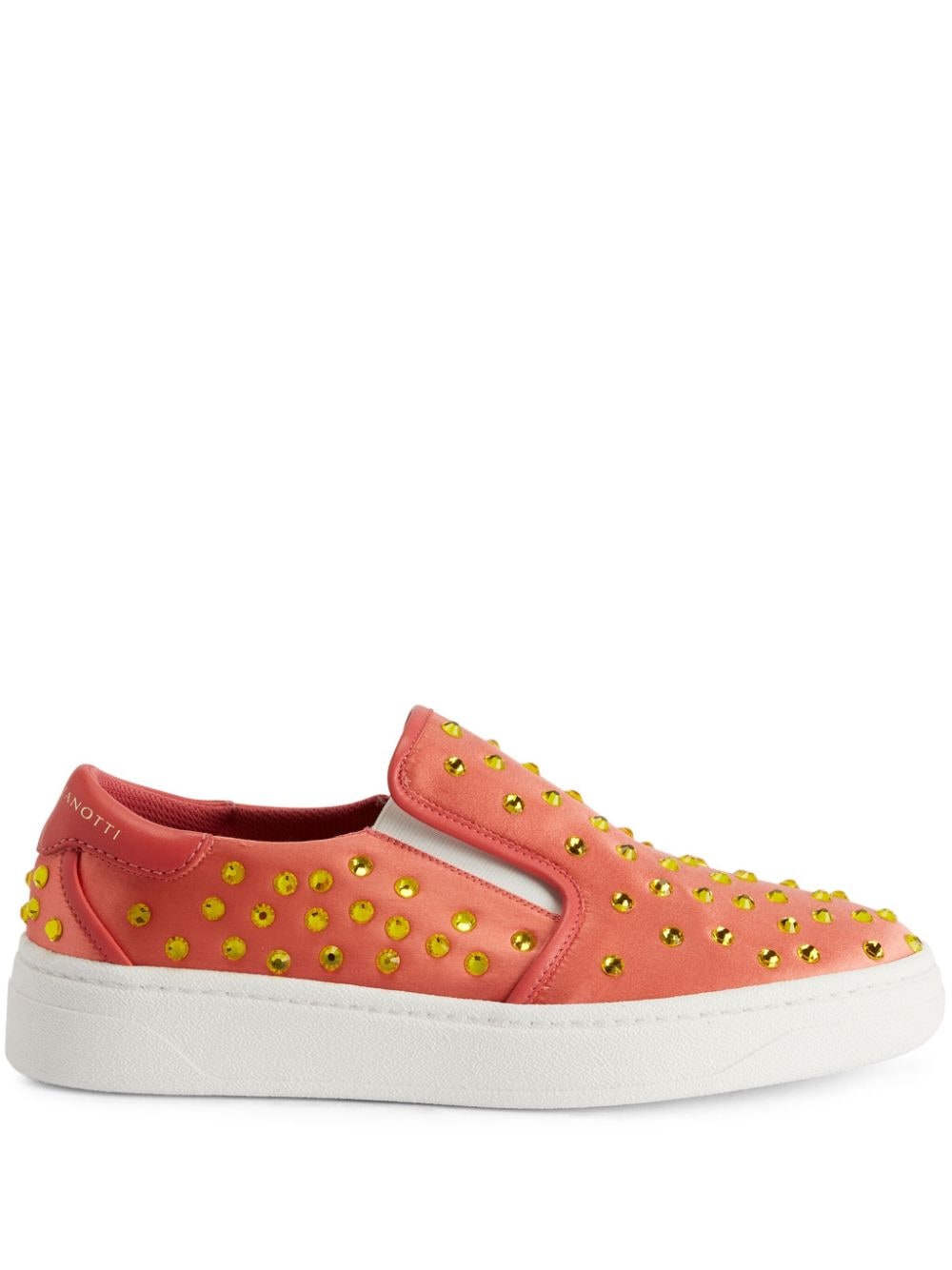 Giuseppe Zanotti Sneakers mit Strass - Orange von Giuseppe Zanotti