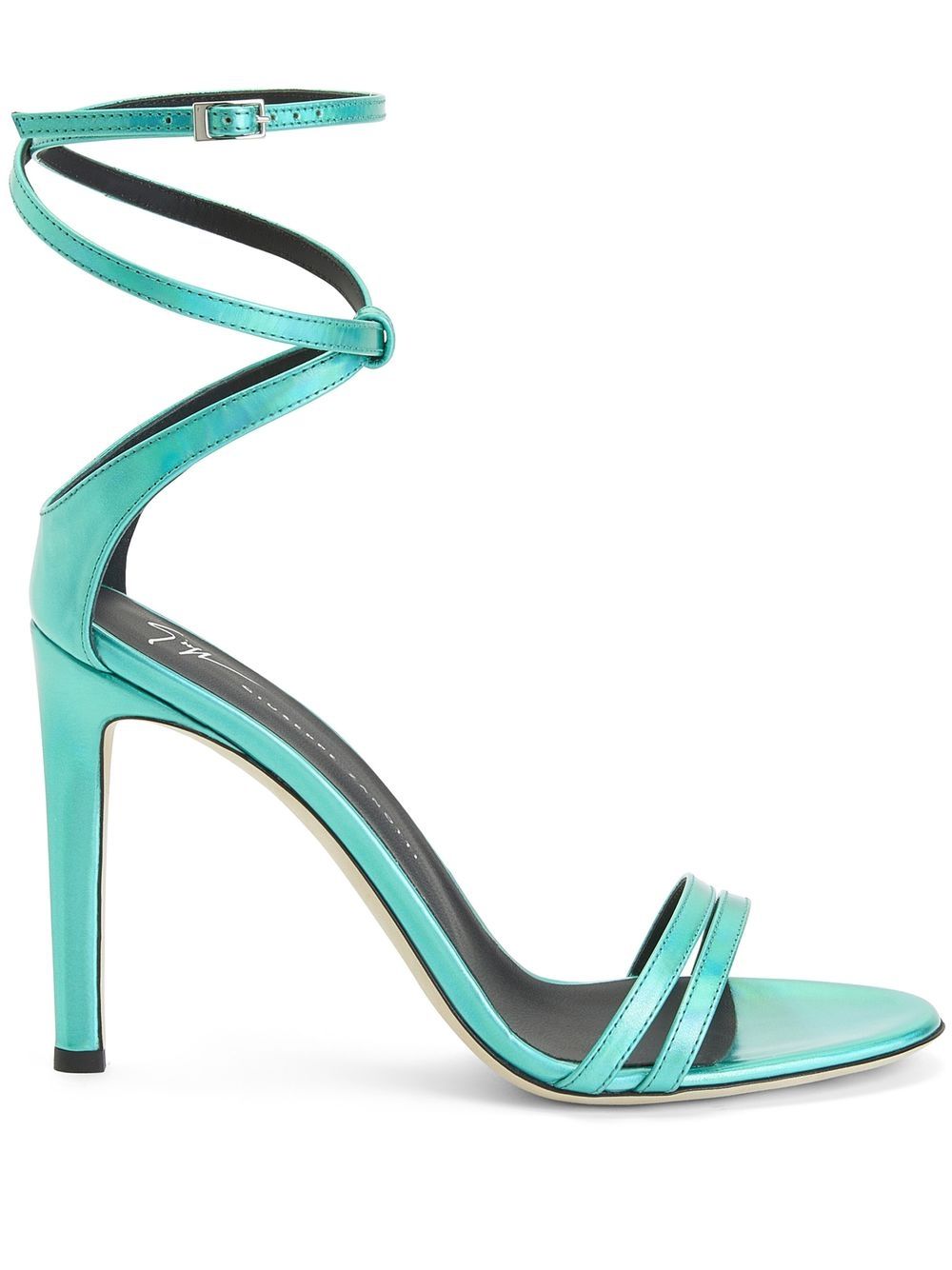 Giuseppe Zanotti Stiletto-Sandalen 105mm - Blau von Giuseppe Zanotti