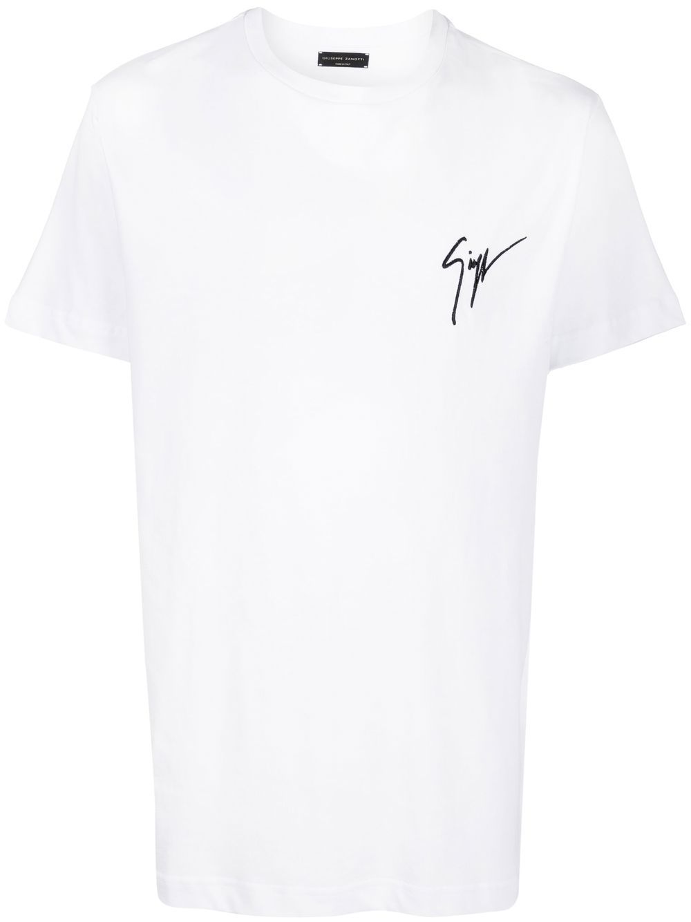 Giuseppe Zanotti T-Shirt mit Logo-Print - Weiß von Giuseppe Zanotti