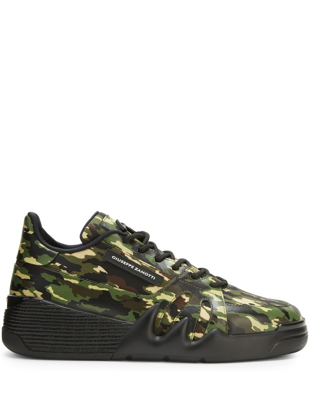 Giuseppe Zanotti Talon Camouflage-Sneakers - Grün von Giuseppe Zanotti