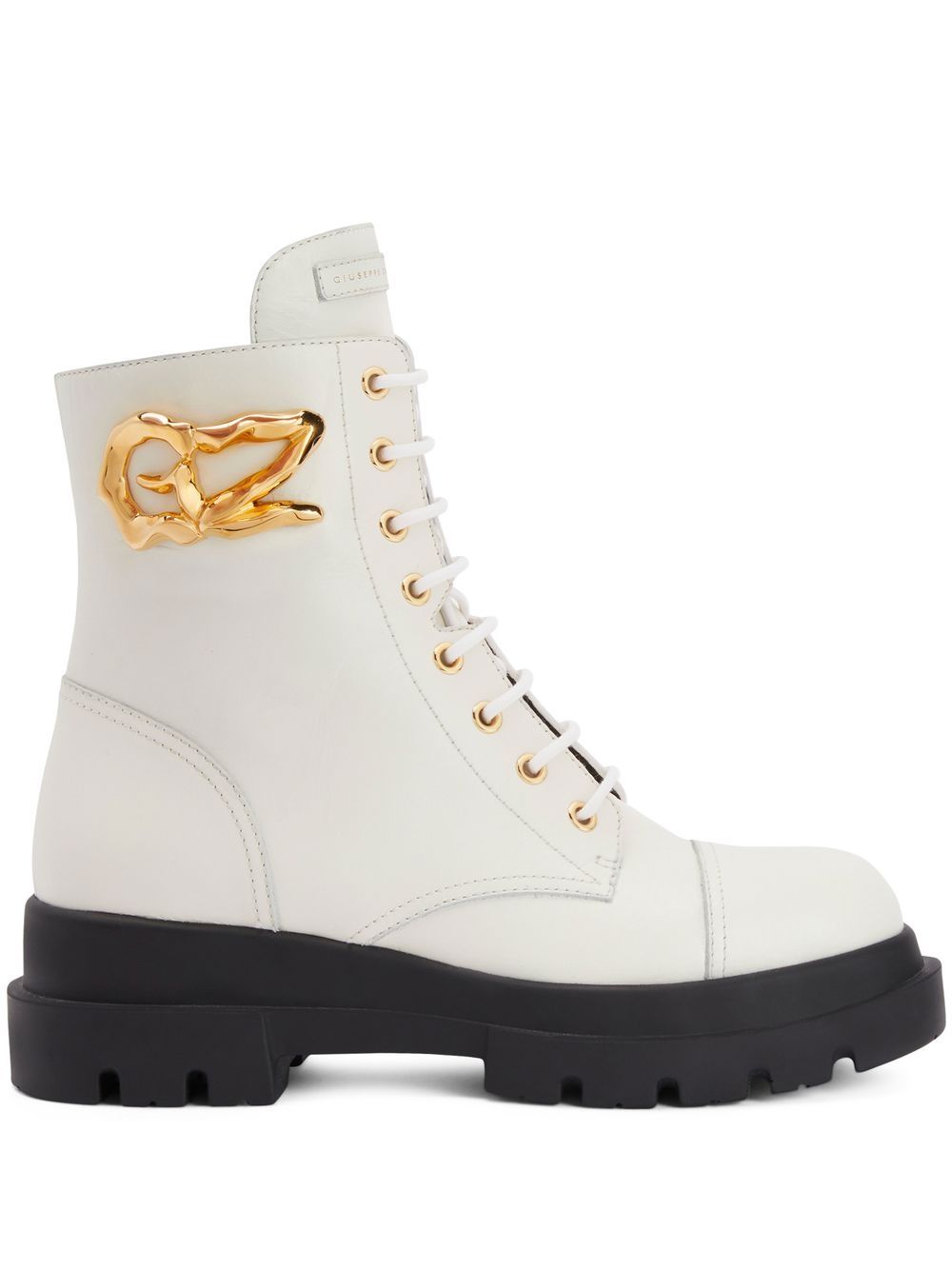 Giuseppe Zanotti Tankie Stiefeletten - Weiß von Giuseppe Zanotti