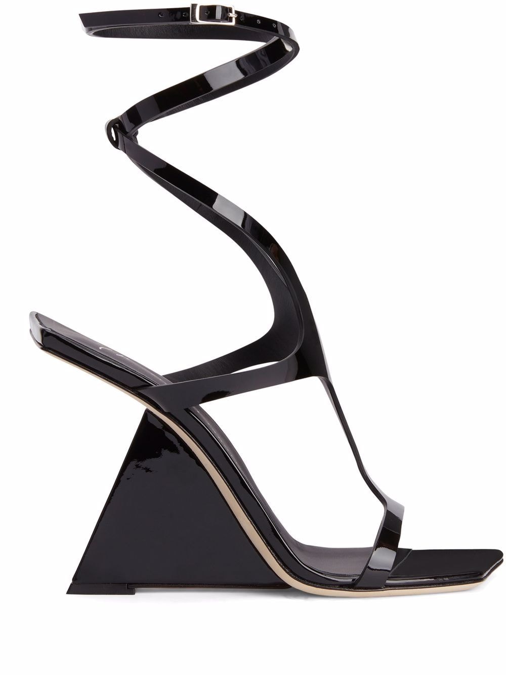 Giuseppe Zanotti Tutankamon Sandalen 105mm - Schwarz von Giuseppe Zanotti