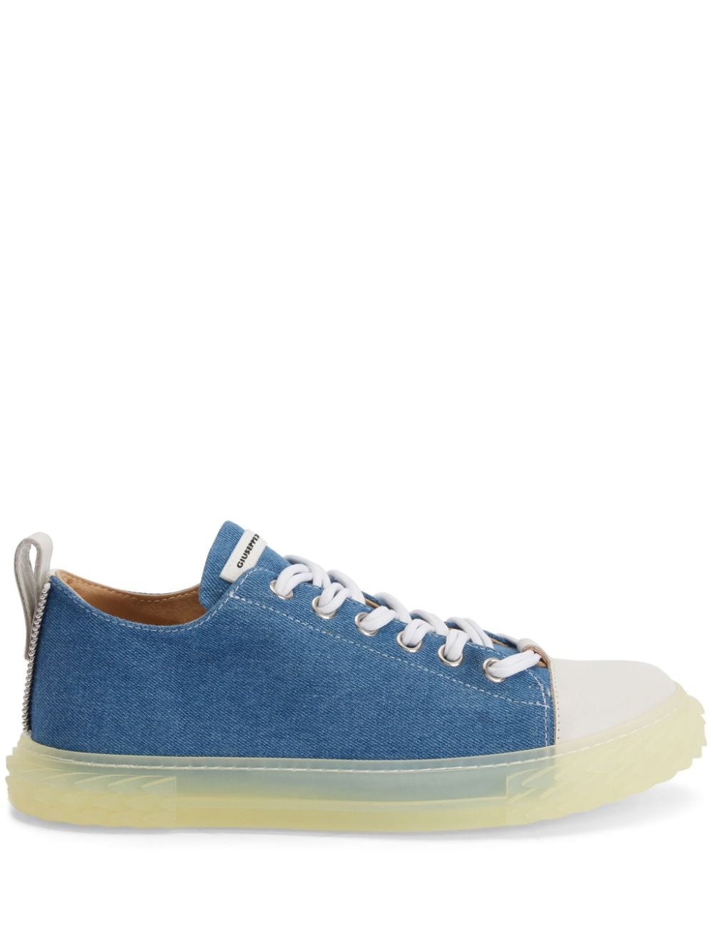 Giuseppe Zanotti Urchin Sneakers im Jeans-Look - Blau von Giuseppe Zanotti