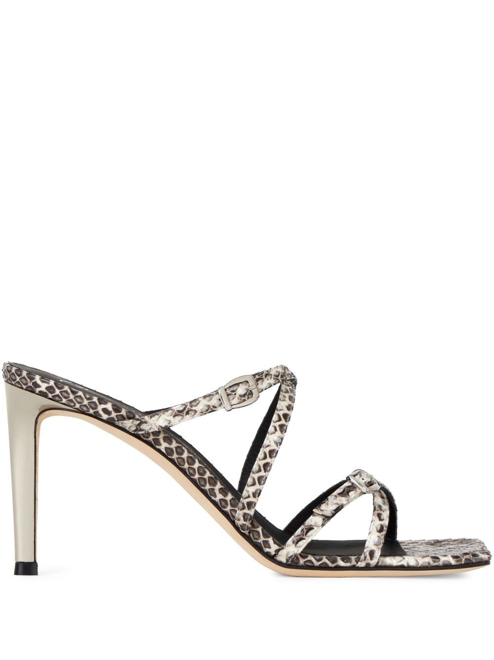 Giuseppe Zanotti Vanilla Soft Punk Sandalen 85mm - Grau von Giuseppe Zanotti