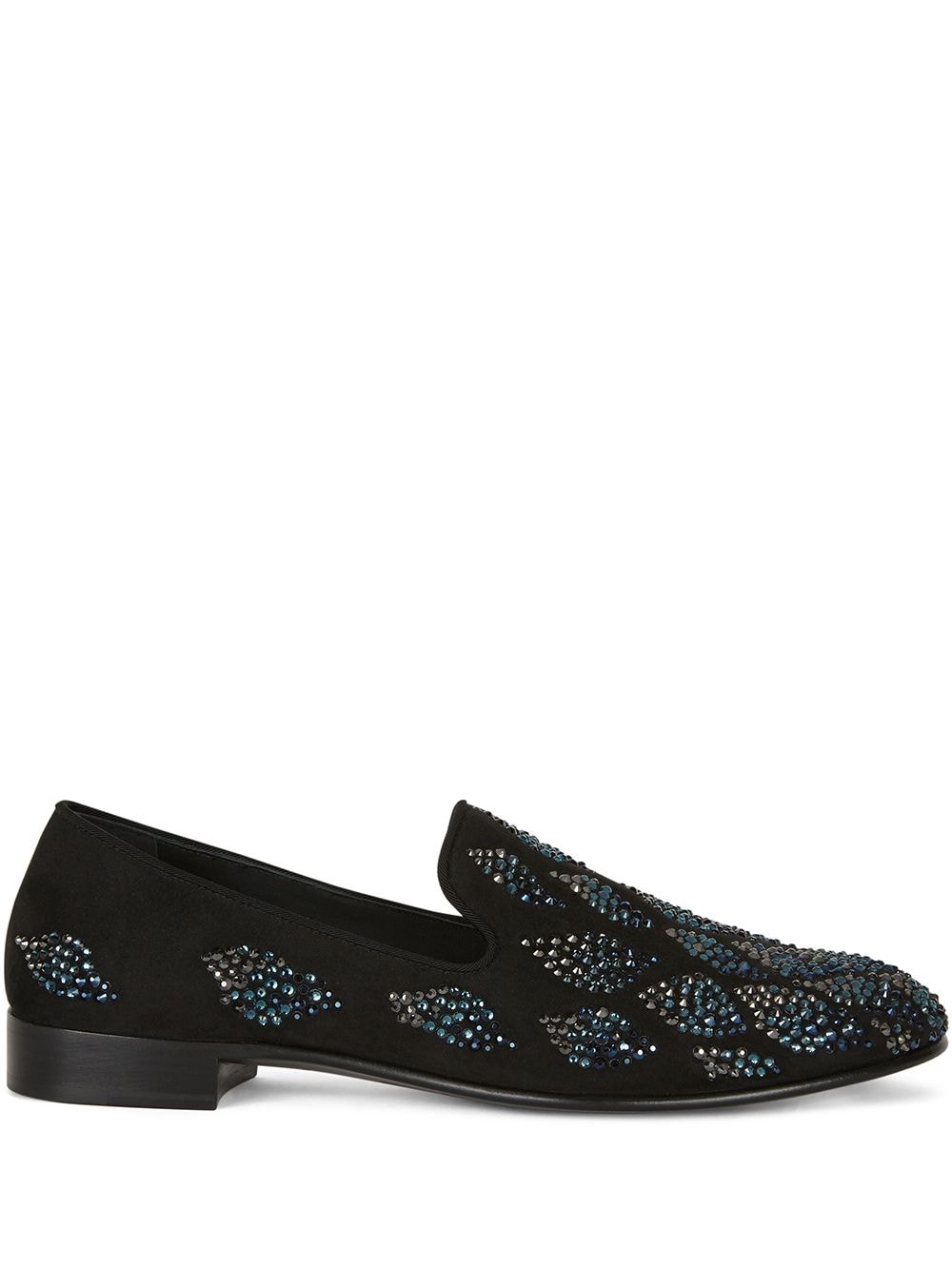 Giuseppe Zanotti Verzierte Seymour Loafer - Schwarz von Giuseppe Zanotti