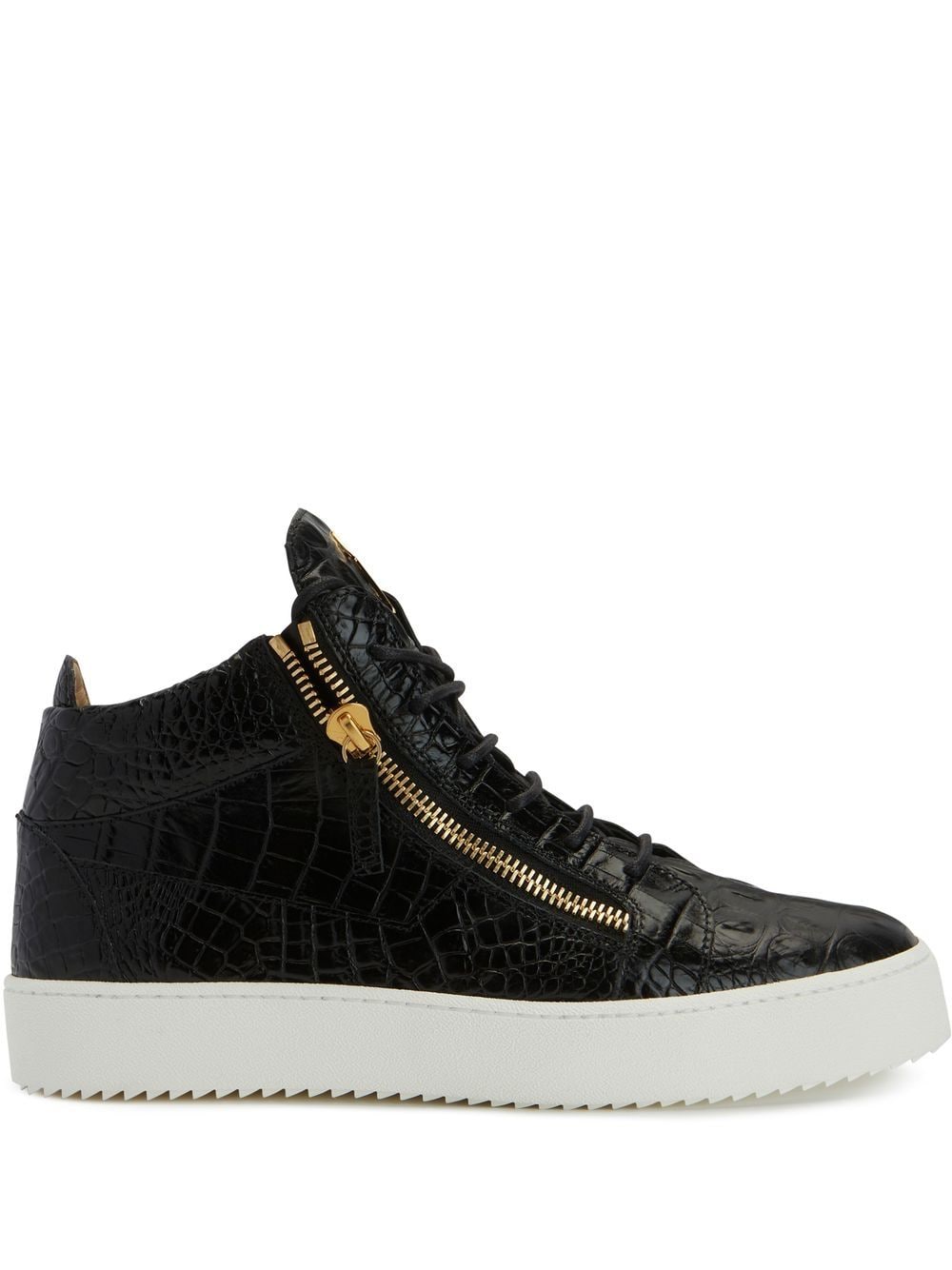 Giuseppe Zanotti Klassische High-Top-Sneakers - Schwarz von Giuseppe Zanotti