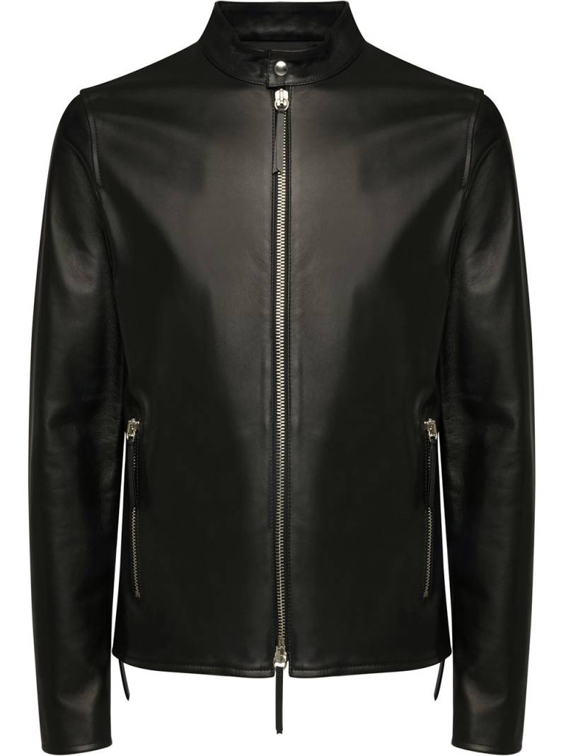 Giuseppe Zanotti Oscar Lederjacke mit Reißverschluss - Schwarz Giuseppe Zanotti Oscar Lederjacke mit Reißverschluss - Schwarz von Giuseppe Zanotti