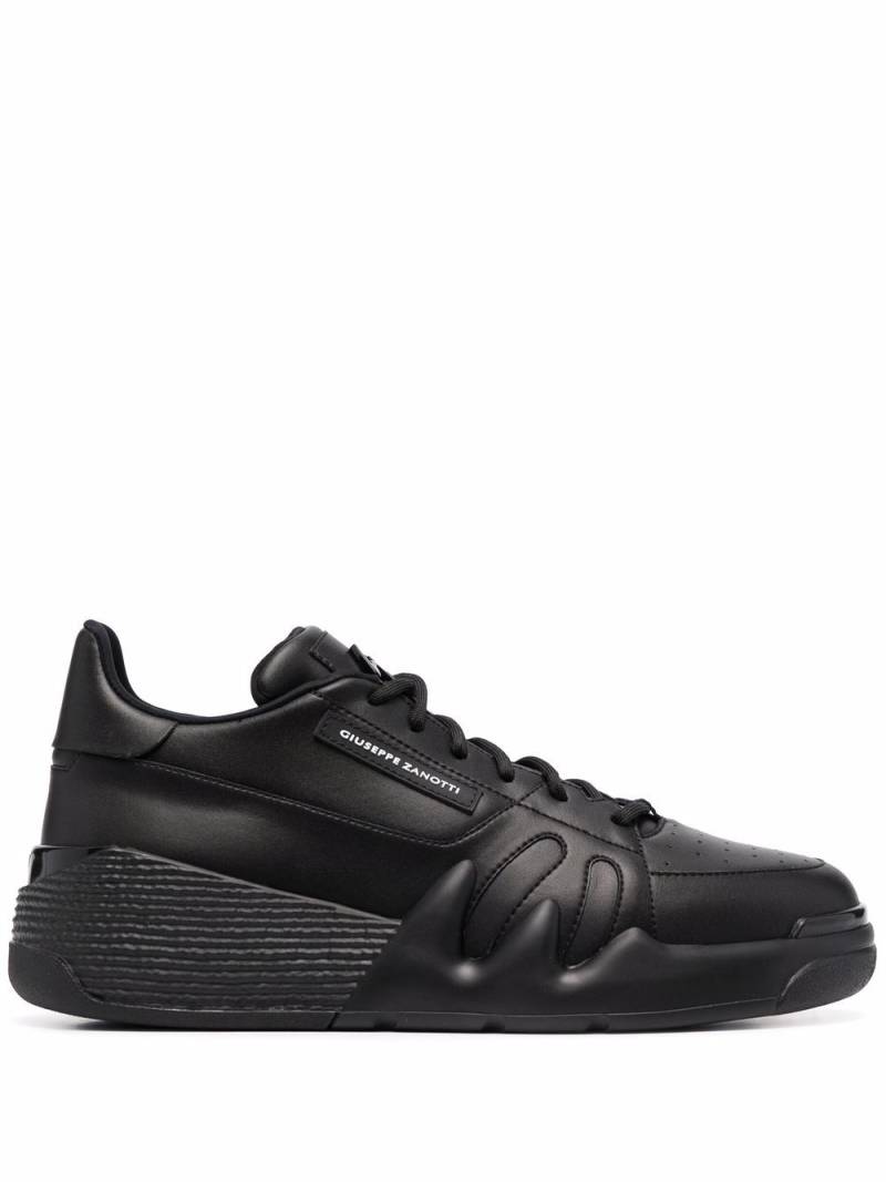 Giuseppe Zanotti Sneakers mit Logo-Patch - Schwarz von Giuseppe Zanotti