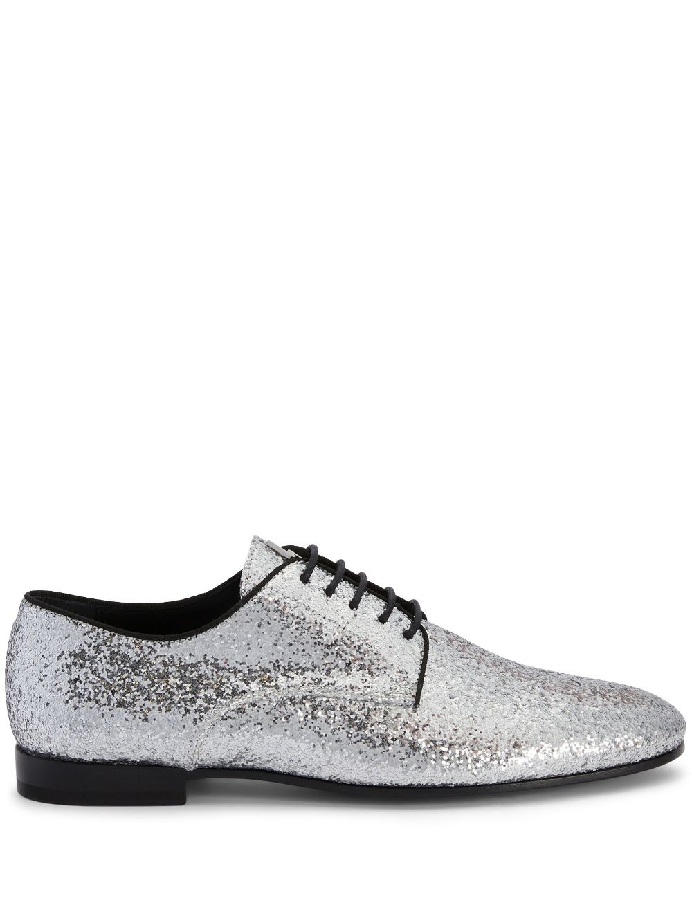 Giuseppe Zanotti Loafer im Metallic-Look - Grau von Giuseppe Zanotti