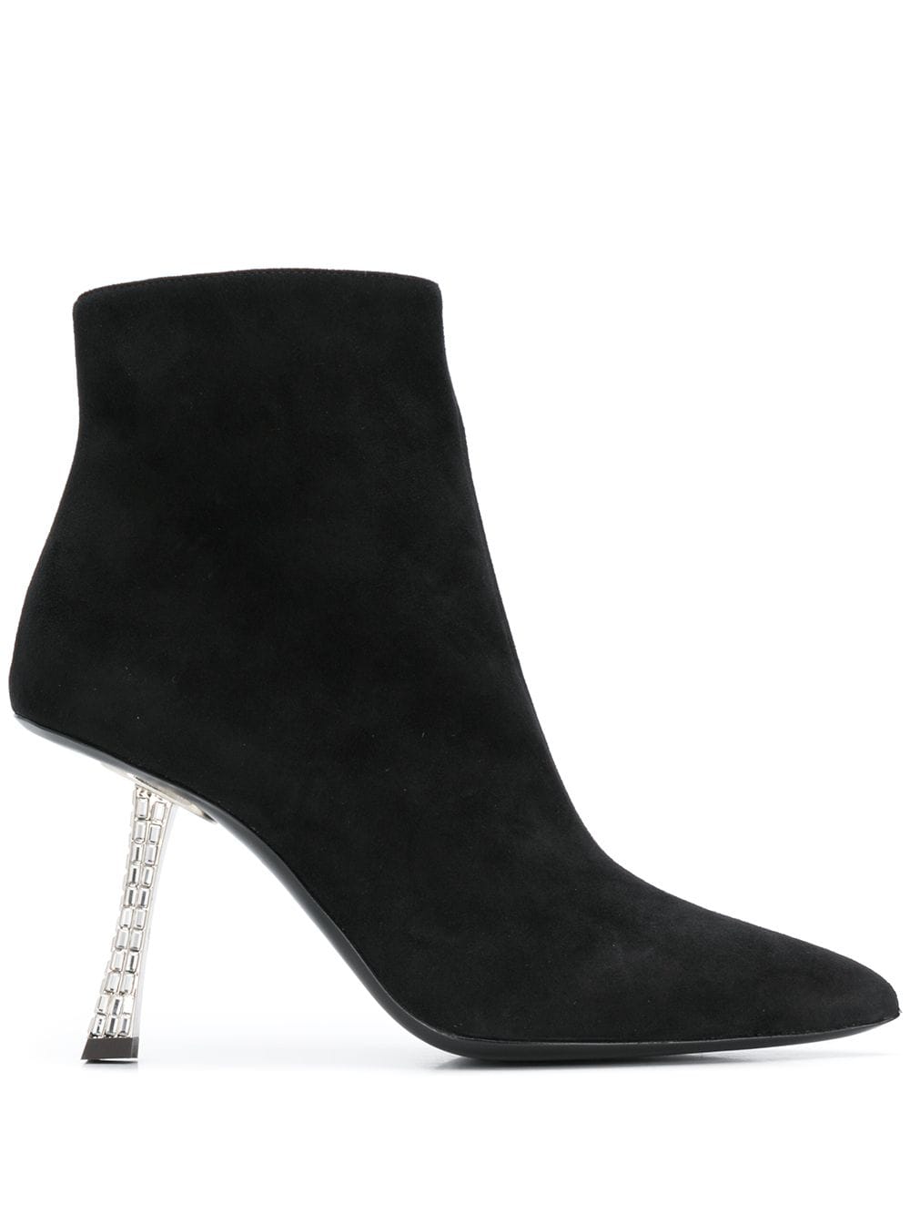 Giuseppe Zanotti Stiefeletten mit Design-Absatz - Schwarz von Giuseppe Zanotti