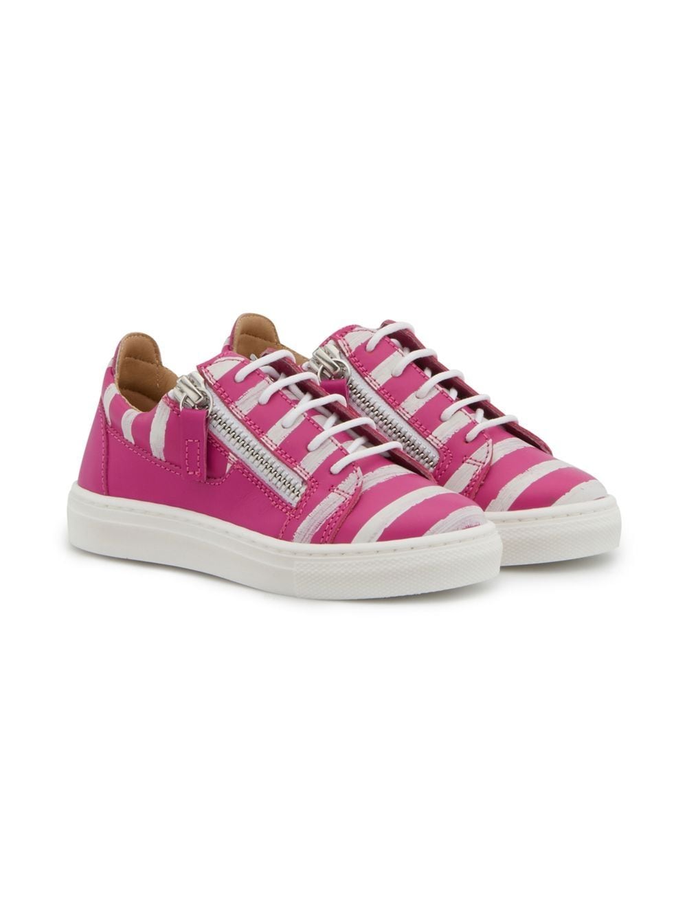 Giuseppe Zanotti Sneakers mit Streifendetail - Rosa von Giuseppe Zanotti