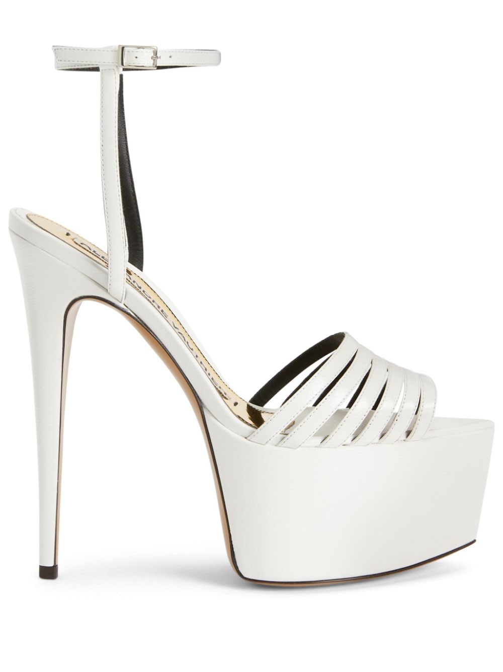 Alexandre Vauthier Sandalen mit Plateau - Weiß von Alexandre Vauthier