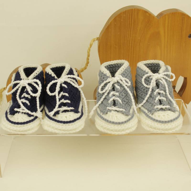 Babyschuhe in Blau Größe 16-17 von GiveMeJoy