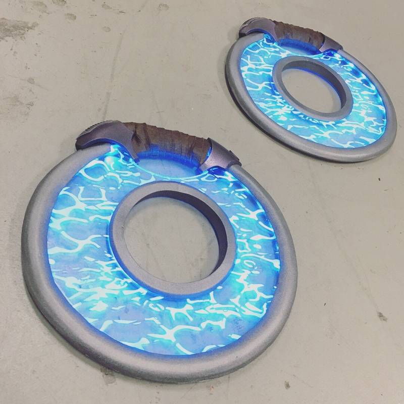 Erbin Led Chakram Waffe | Panther, Cosplay, Kostüm Convention, Comiccon Erbin Led Chakram Waffe | Panther, Cosplay, Kostüm Convention, Comiccon von GiveWaveStudios