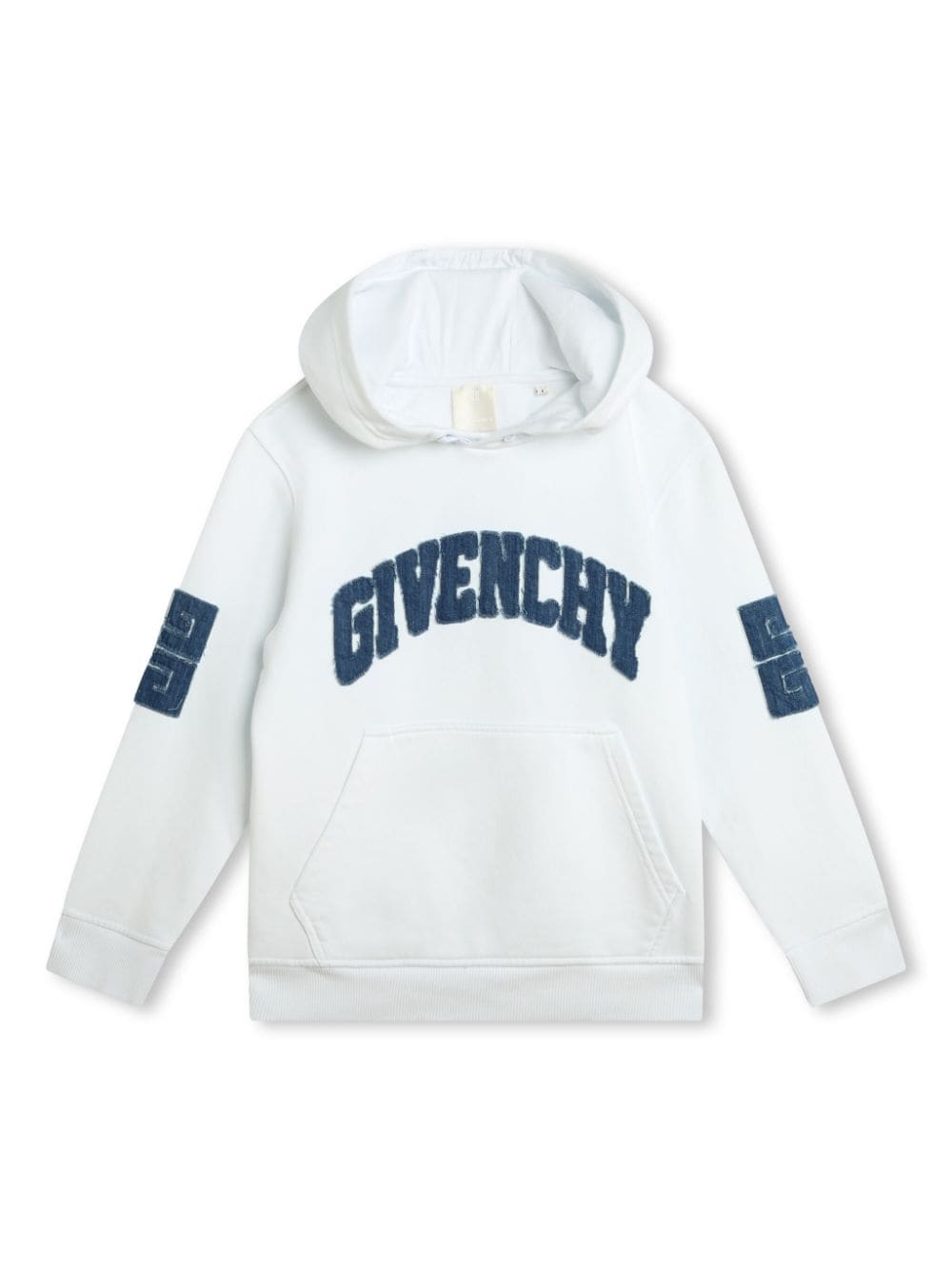 Givenchy Kids 4G Hoodie mit Logo-Applikation - Weiß von Givenchy Kids