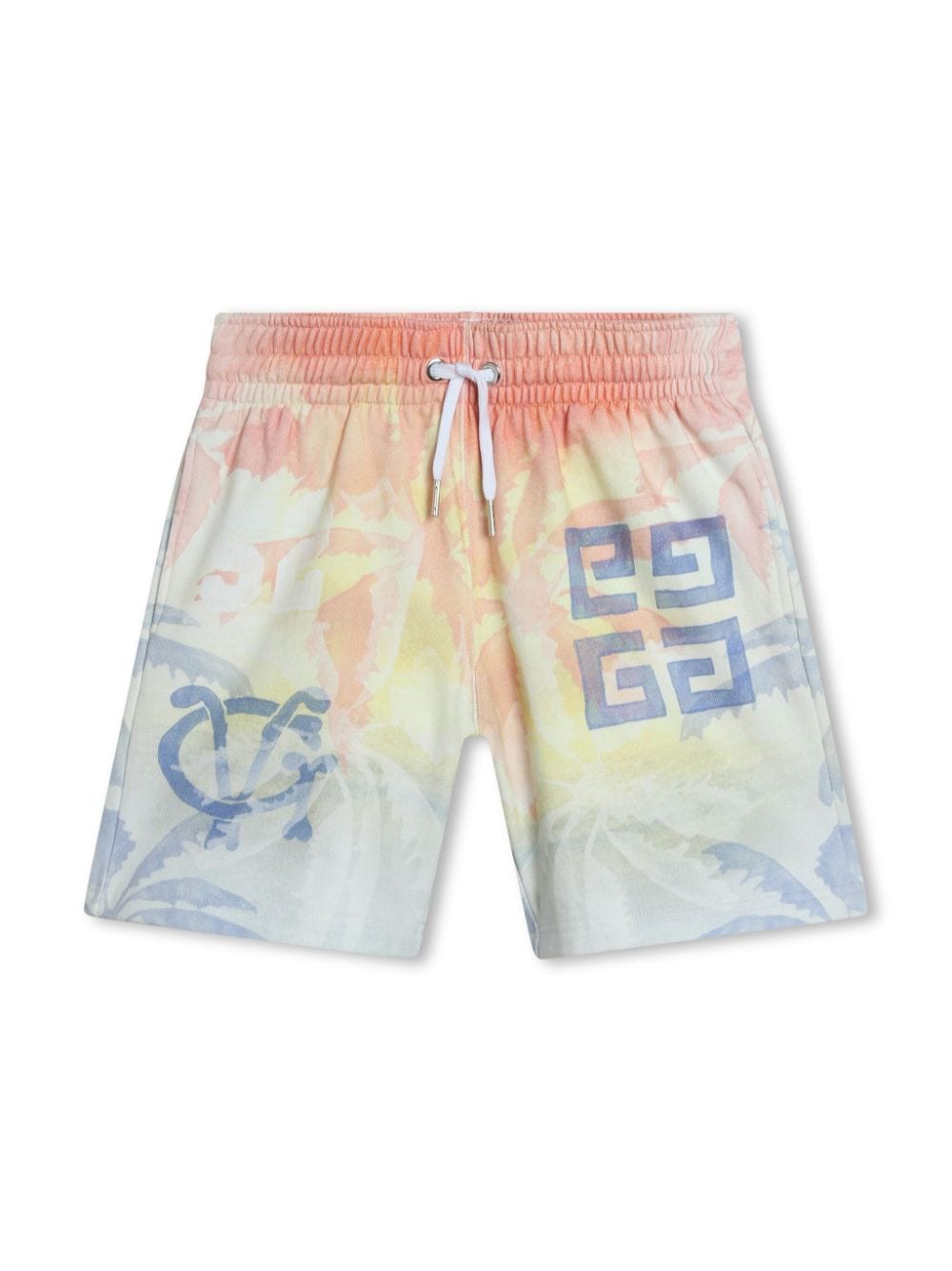 Givenchy Kids Baumwoll-Shorts mit 4G-Motiv - Blau von Givenchy Kids