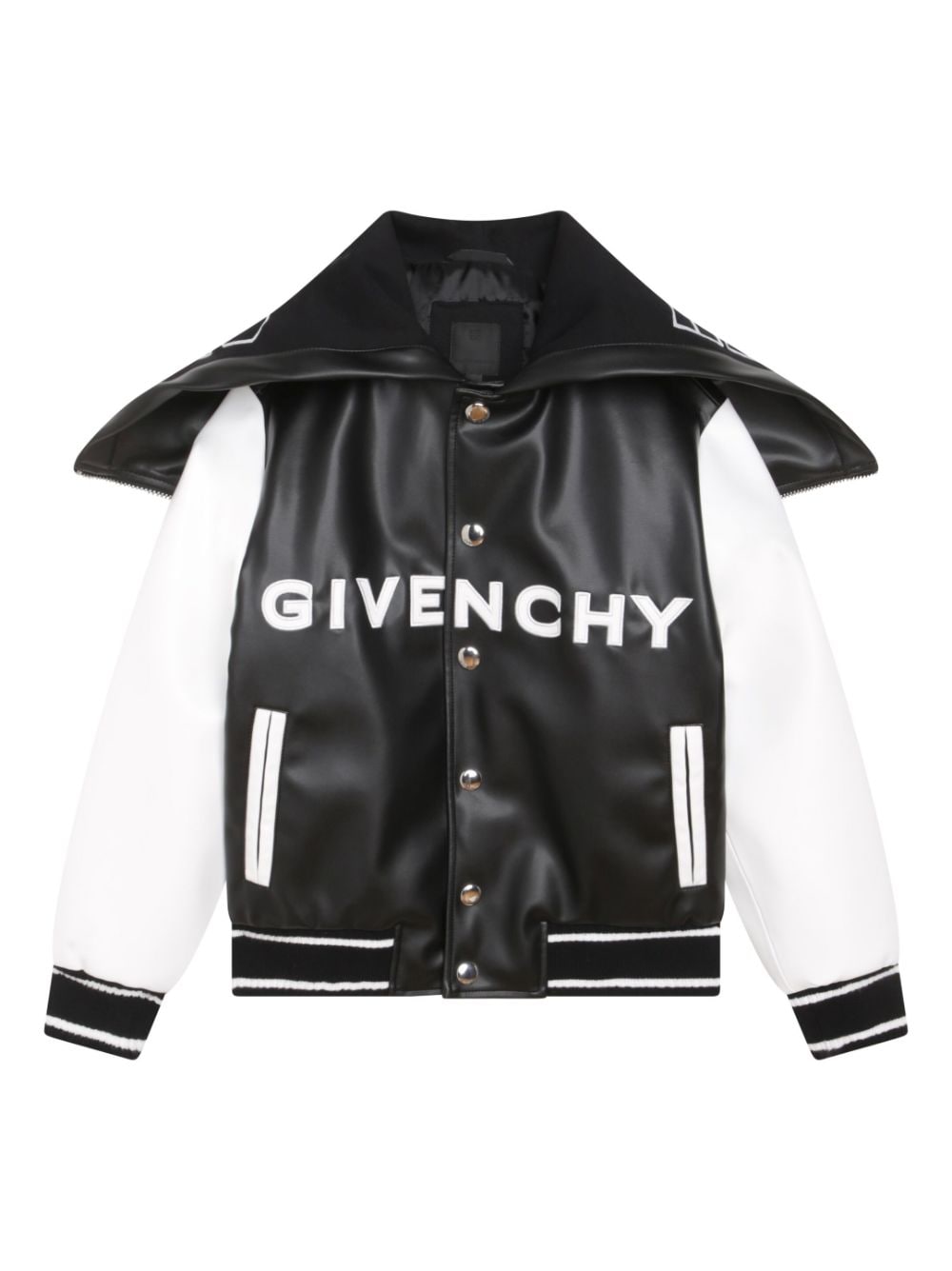 Givenchy Kids Bomberjacke mit Kapuze - Schwarz von Givenchy Kids