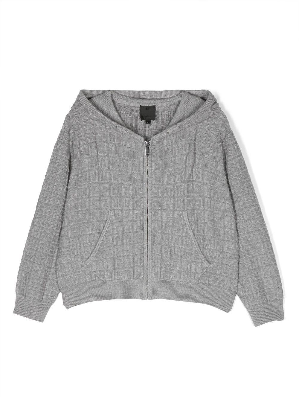 Givenchy Kids Cardigan mit Jacquardmuster - Grau von Givenchy Kids