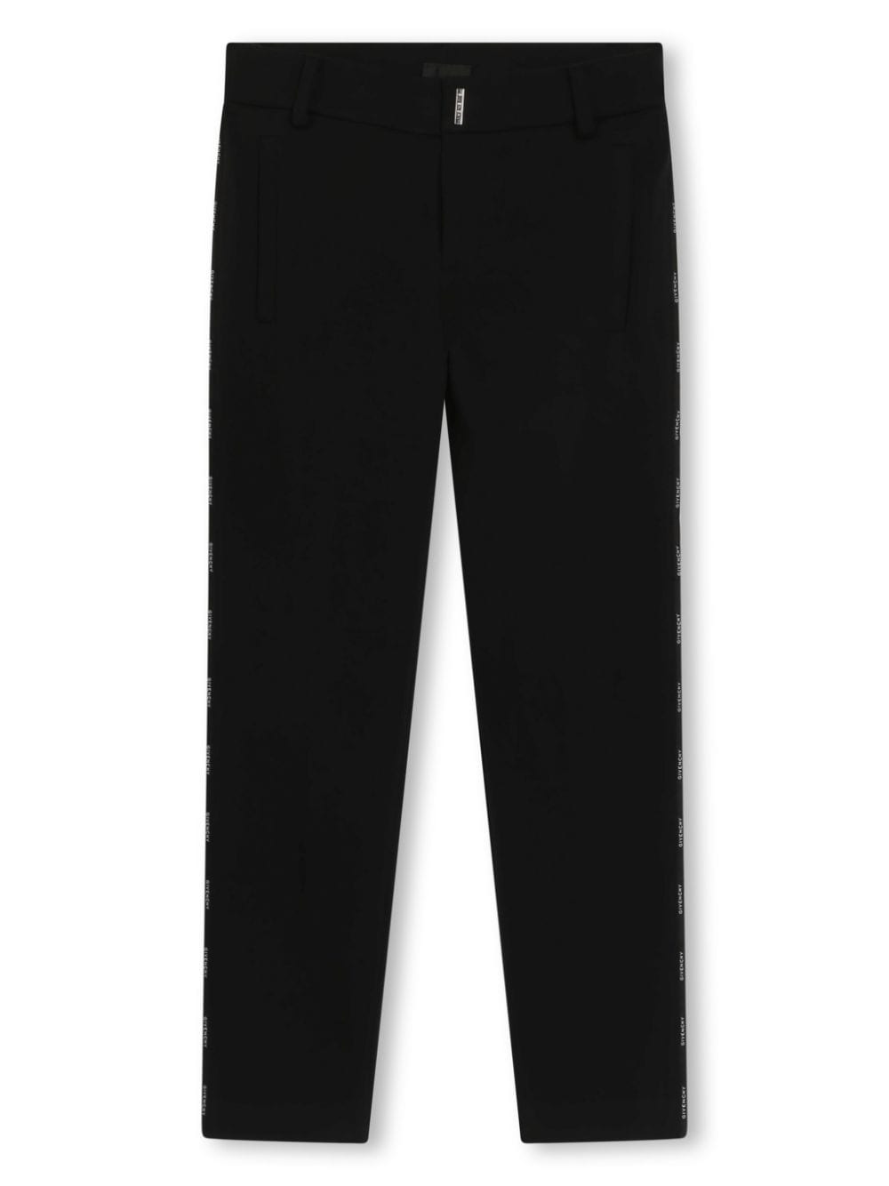 Givenchy Kids Ceremony Tapered-Hose - Schwarz von Givenchy Kids