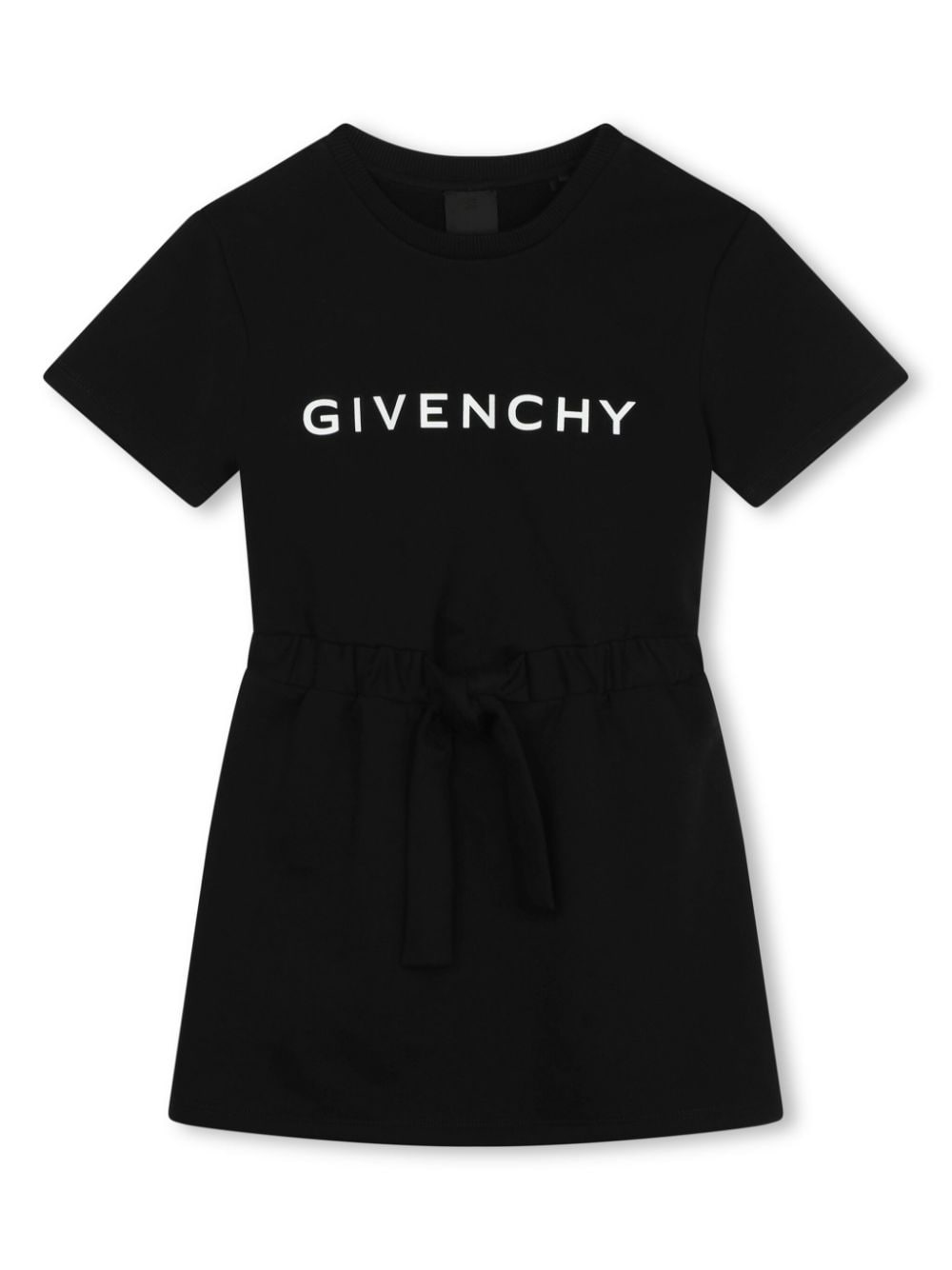 Givenchy Kids Jerseykleid mit Logo-Print - Schwarz von Givenchy Kids