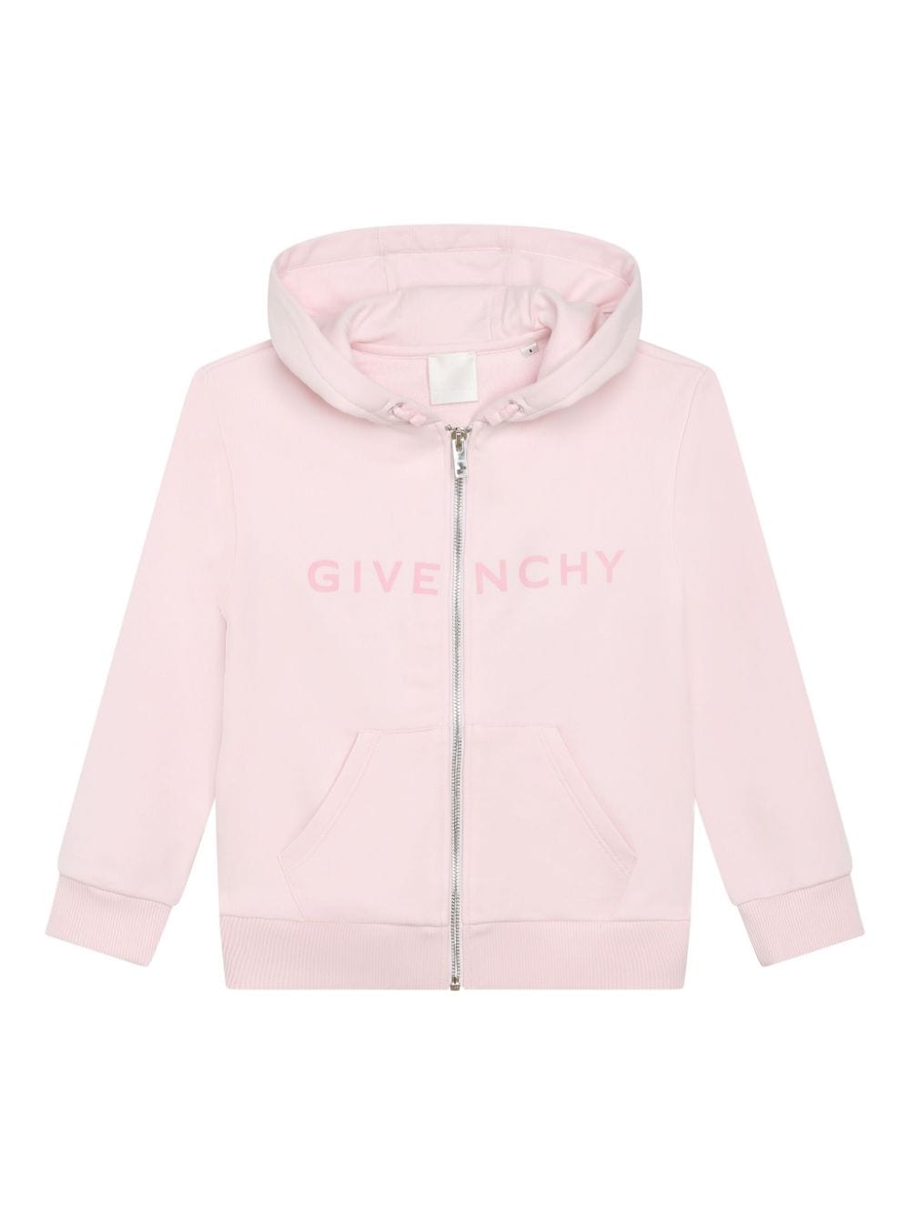 Givenchy Kids Kapuzenjacke mit Logo-Print - Rosa von Givenchy Kids