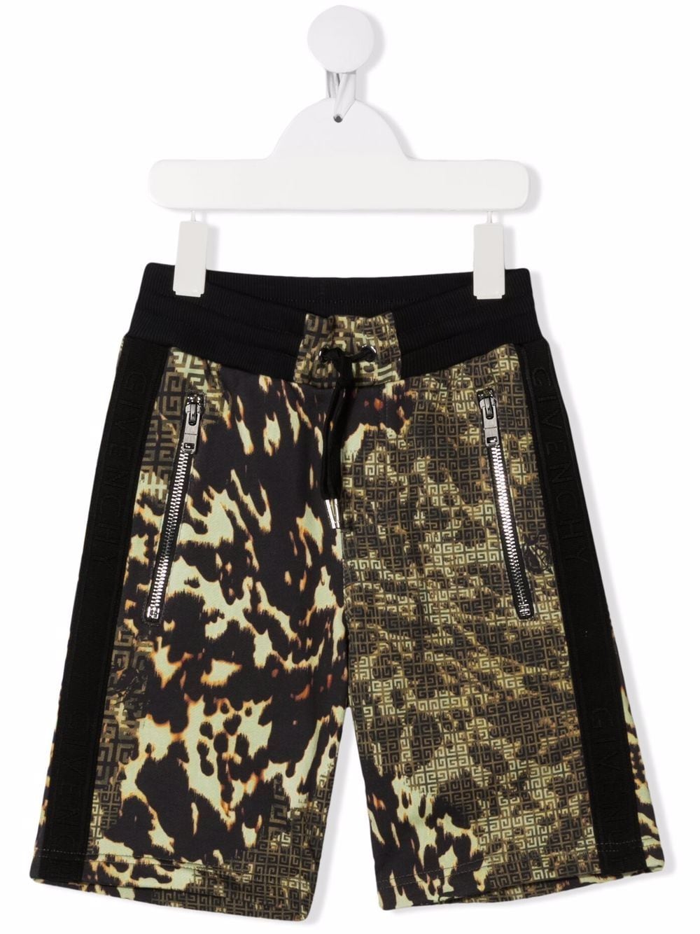 Givenchy Kids Shorts mit Camouflage-Print - Grün von Givenchy Kids