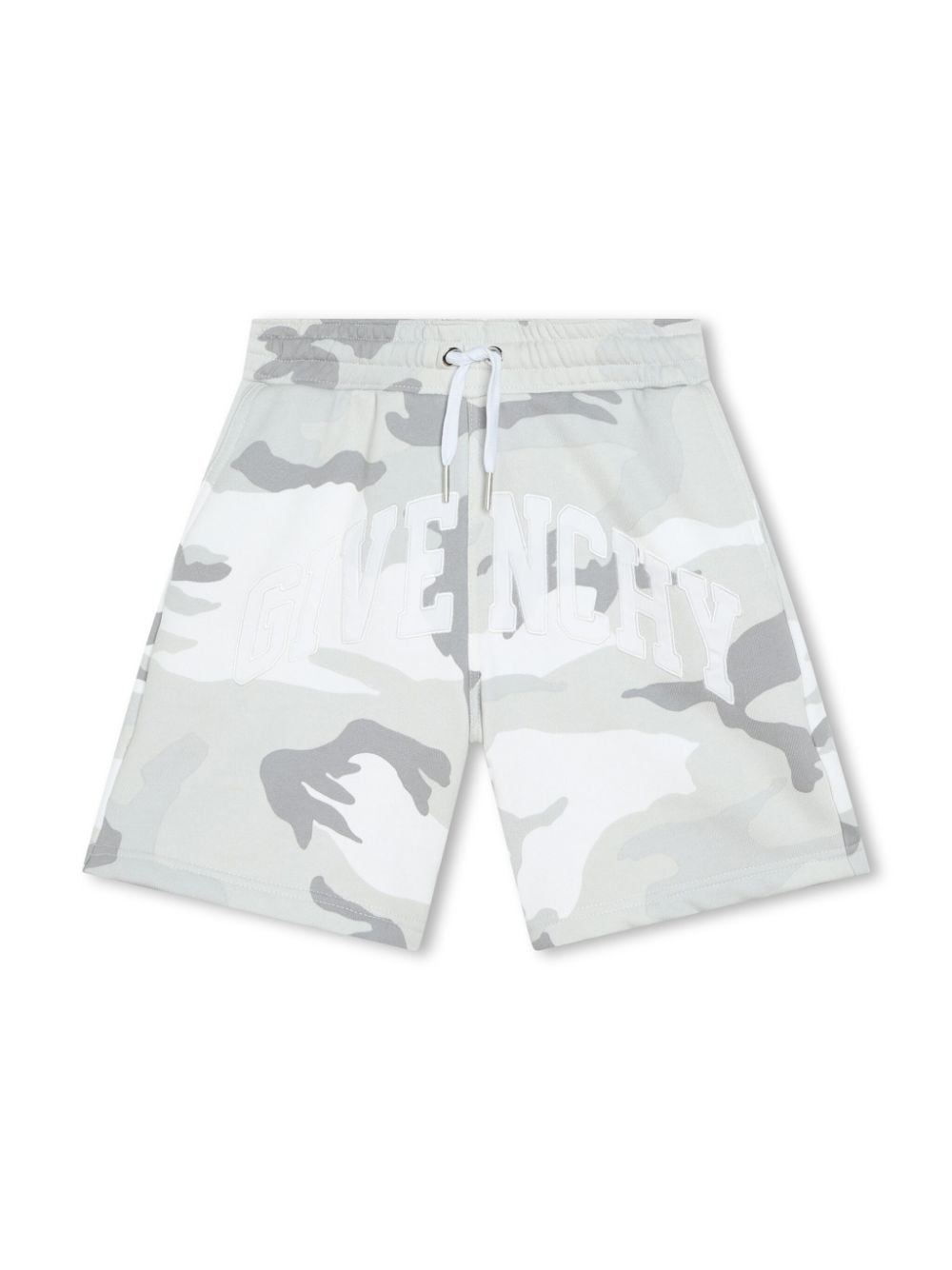 Givenchy Kids Shorts mit Camouflagemuster - Grau von Givenchy Kids