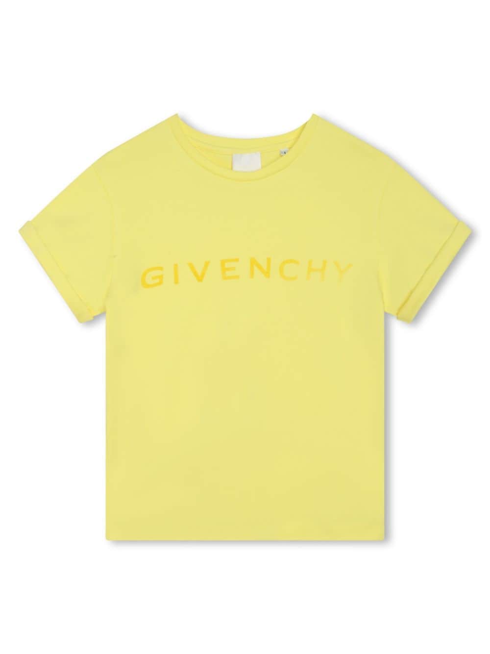 Givenchy Kids T-Shirt mit 4G-Print - Gelb von Givenchy Kids
