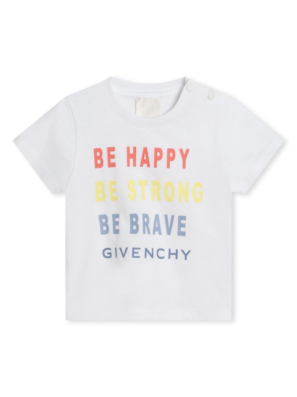 Givenchy Kids T-Shirt mit Logo-Print - Weiß von Givenchy Kids