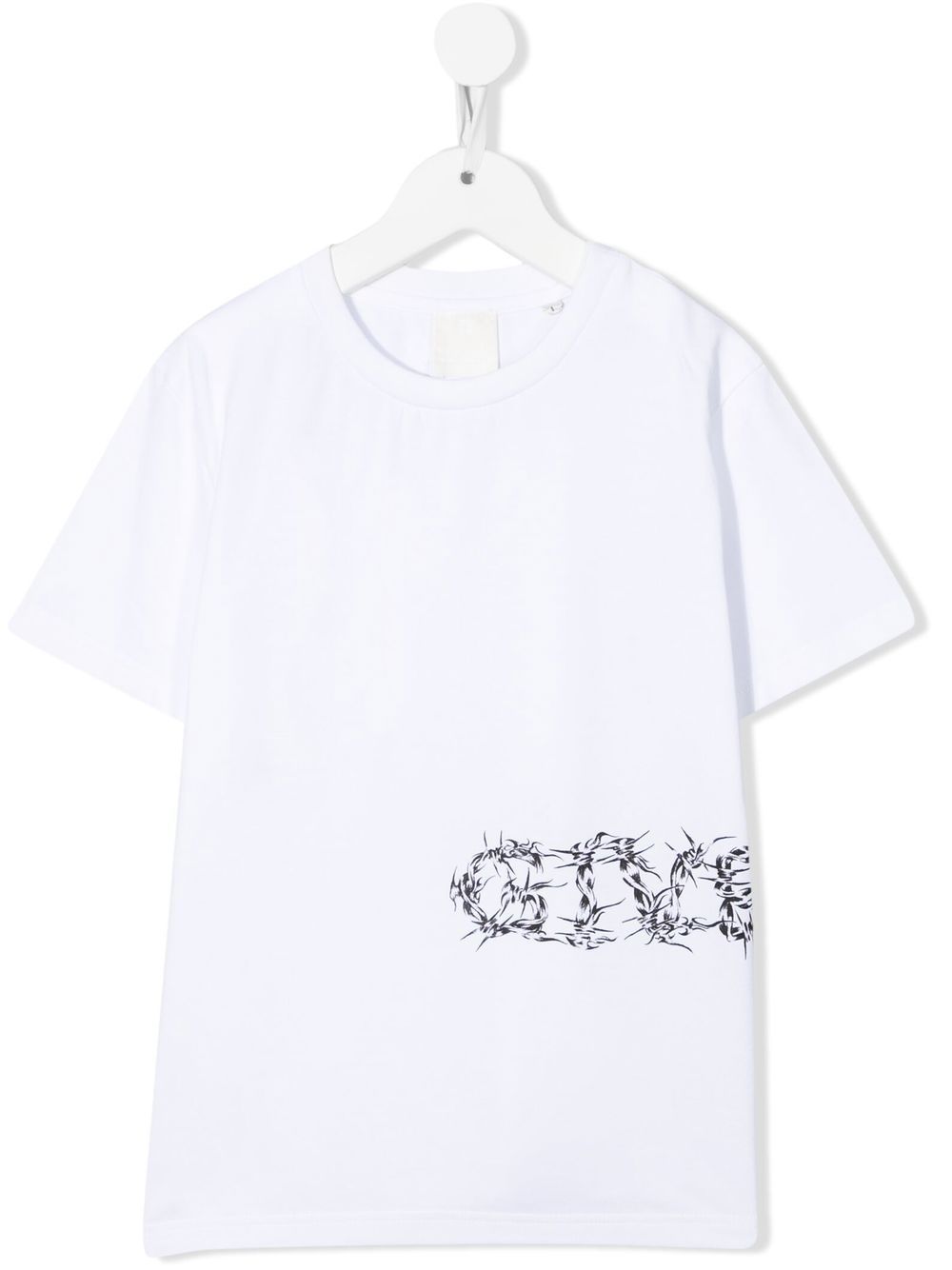 Givenchy Kids T-Shirt mit Stacheldraht-Print - Weiß von Givenchy Kids