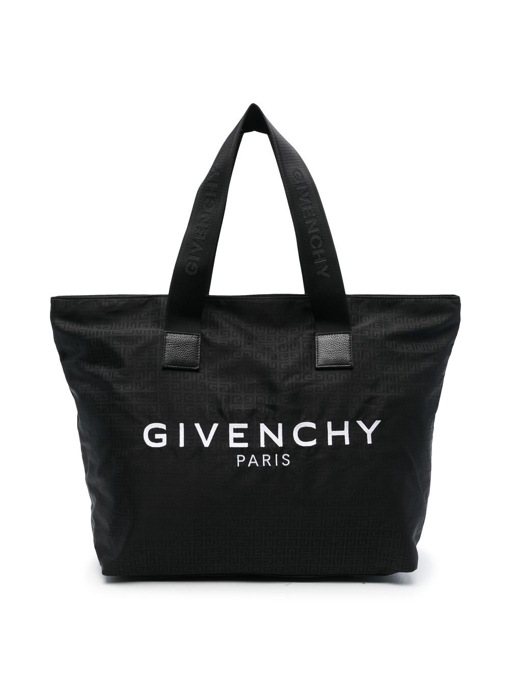 Givenchy Kids Wickeltasche mit Monogrammmuster - Schwarz von Givenchy Kids