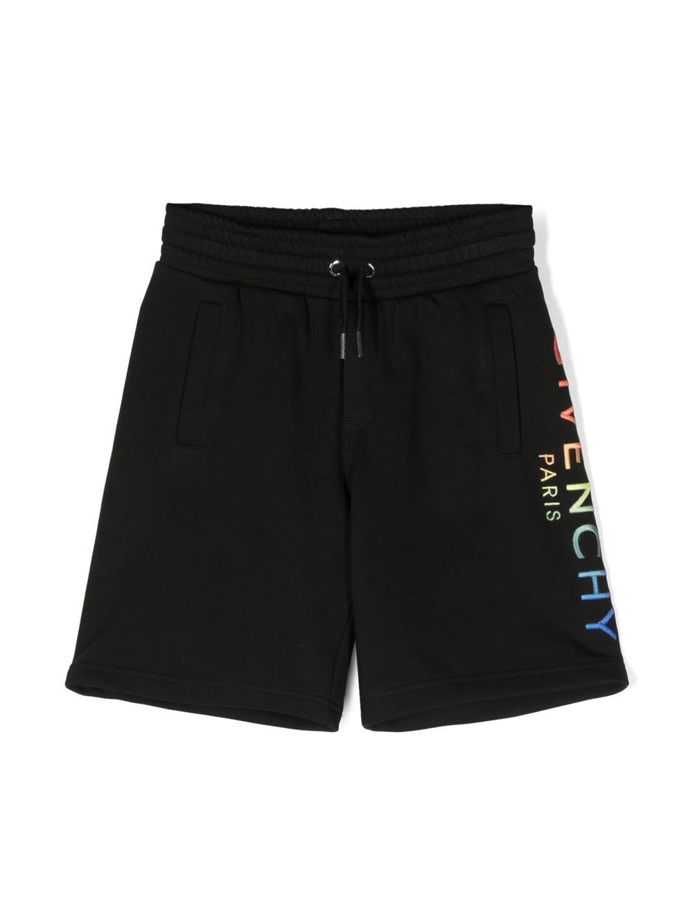 Givenchy Kids Shorts mit Farbverlauf-Optik - Schwarz von Givenchy Kids