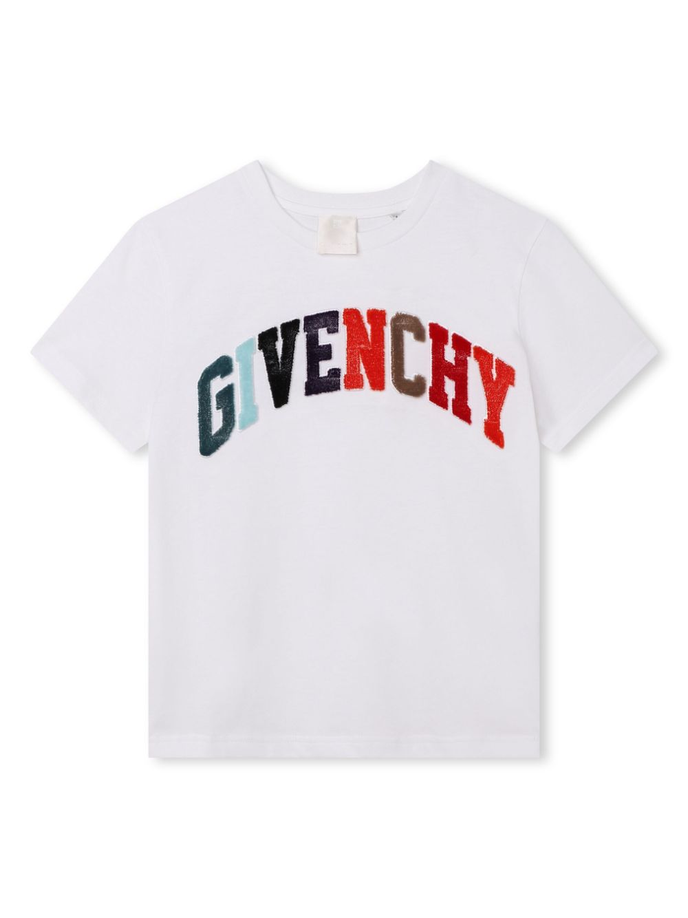 Givenchy Kids T-Shirt mit Logo-Stickerei - Weiß von Givenchy Kids