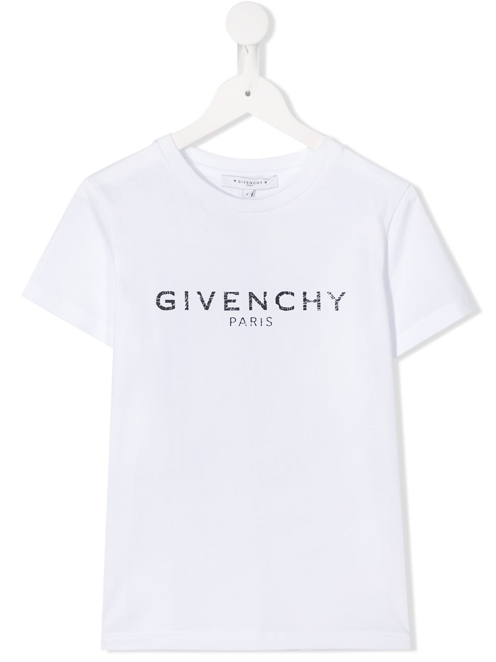 Givenchy Kids T-Shirt mit Logo-Print - Weiß von Givenchy Kids