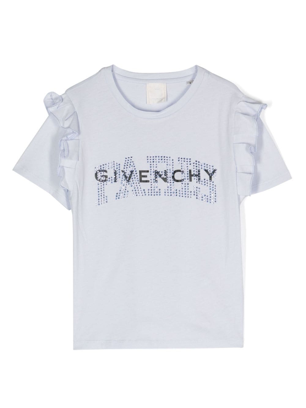 Givenchy Kids T-Shirt mit Logo-Print - Blau von Givenchy Kids