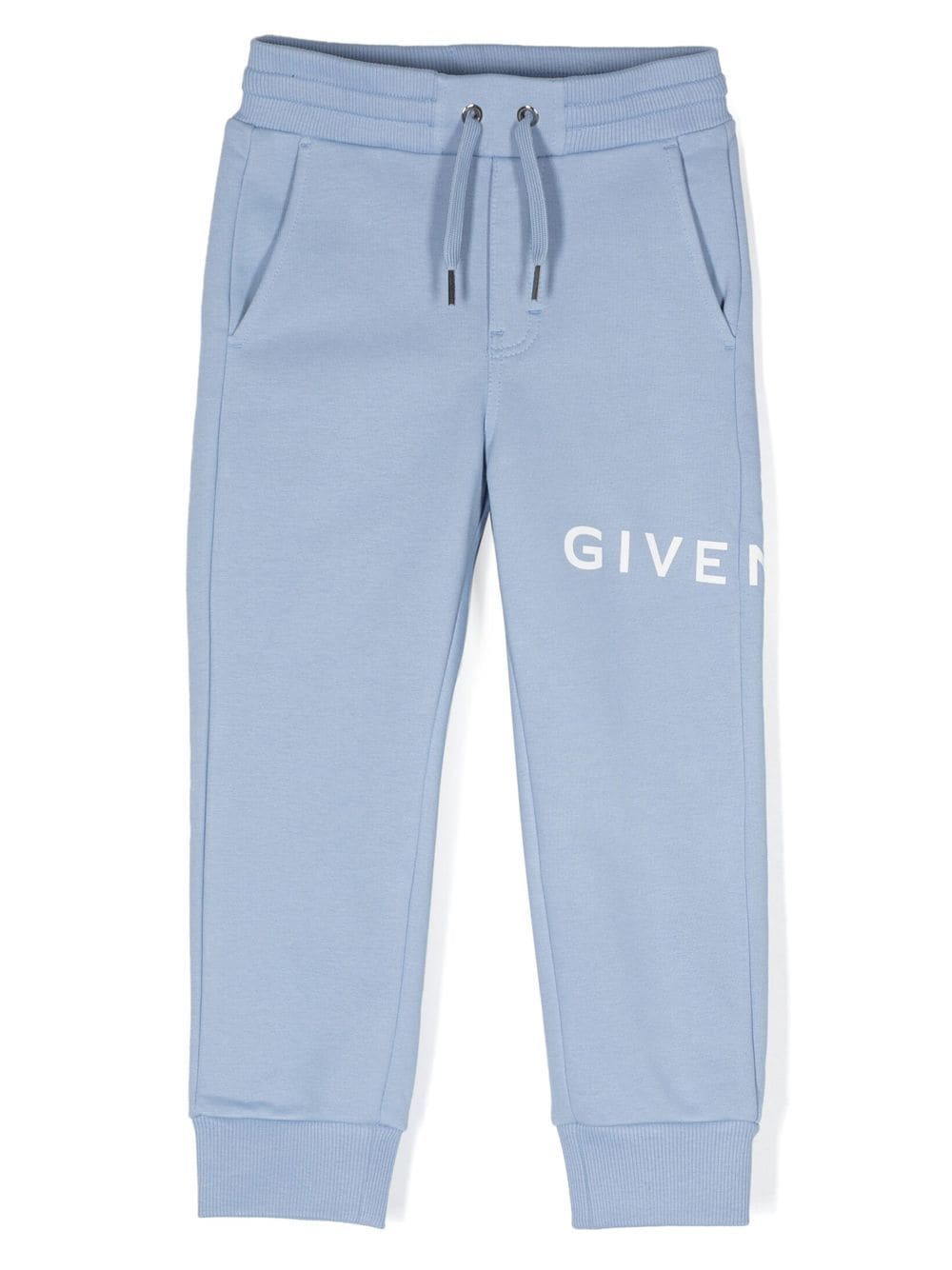 Givenchy Kids Jogginghose mit Logo-Print - Blau von Givenchy Kids