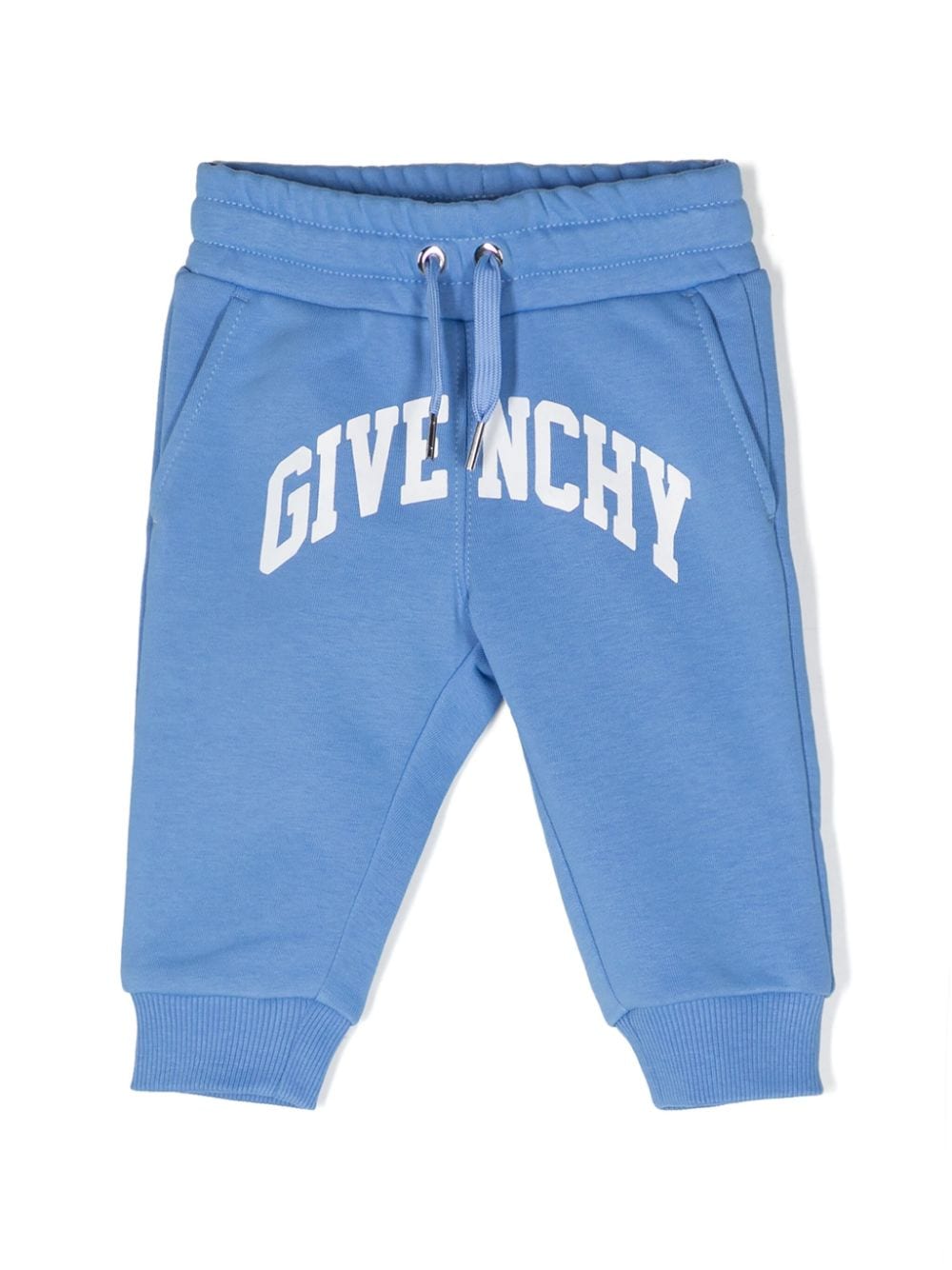 Givenchy Kids Jogginghose mit Logo-Print - Blau von Givenchy Kids